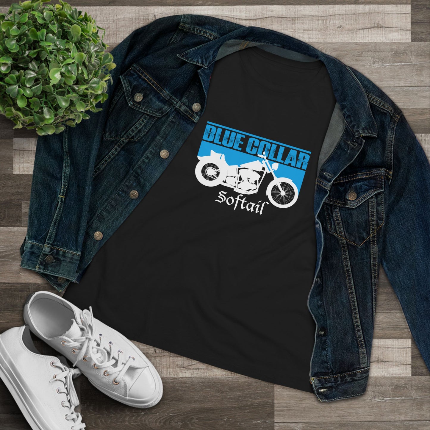 Blue Collar Softail Women's Tee