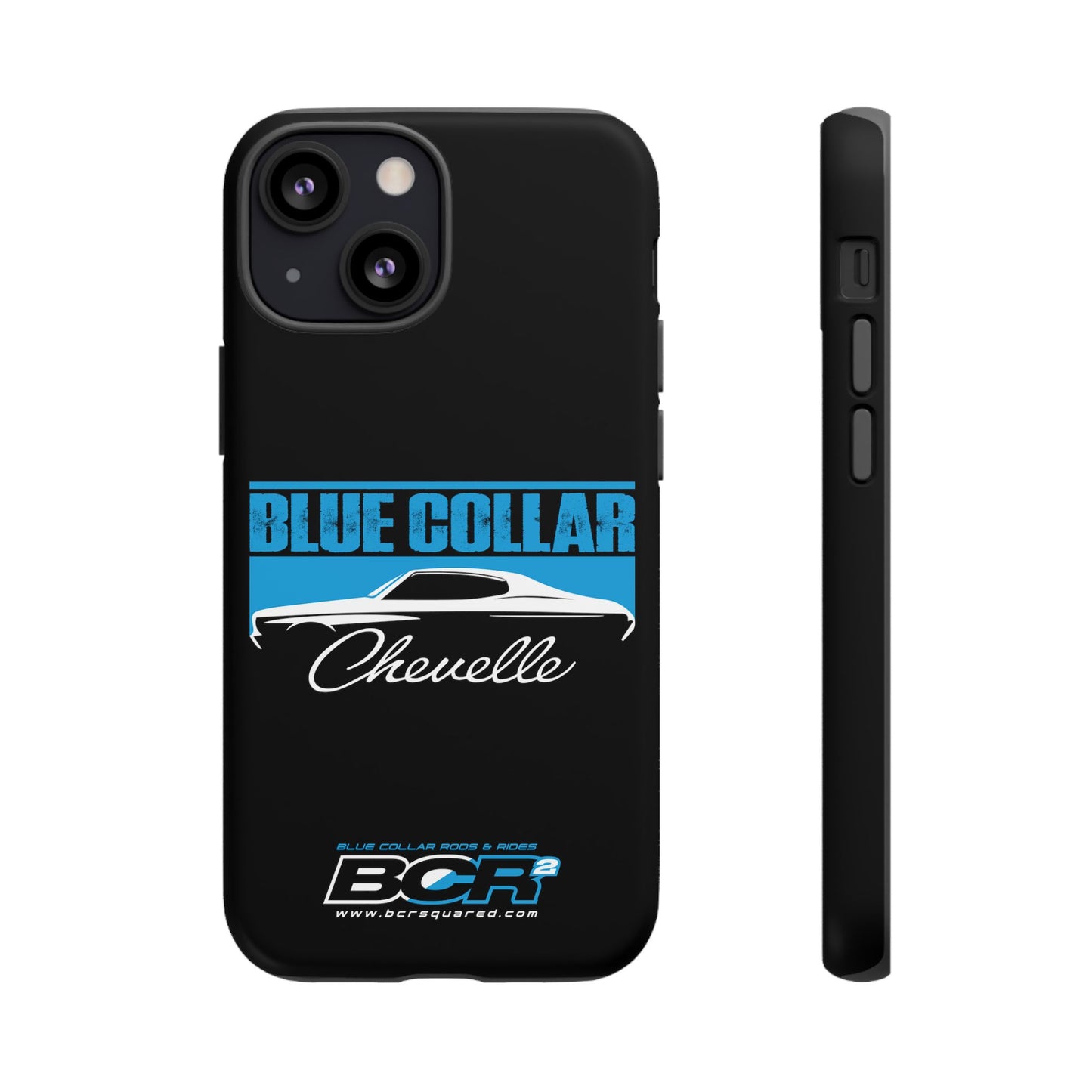 Blue Collar Chevelle Black Phone Case