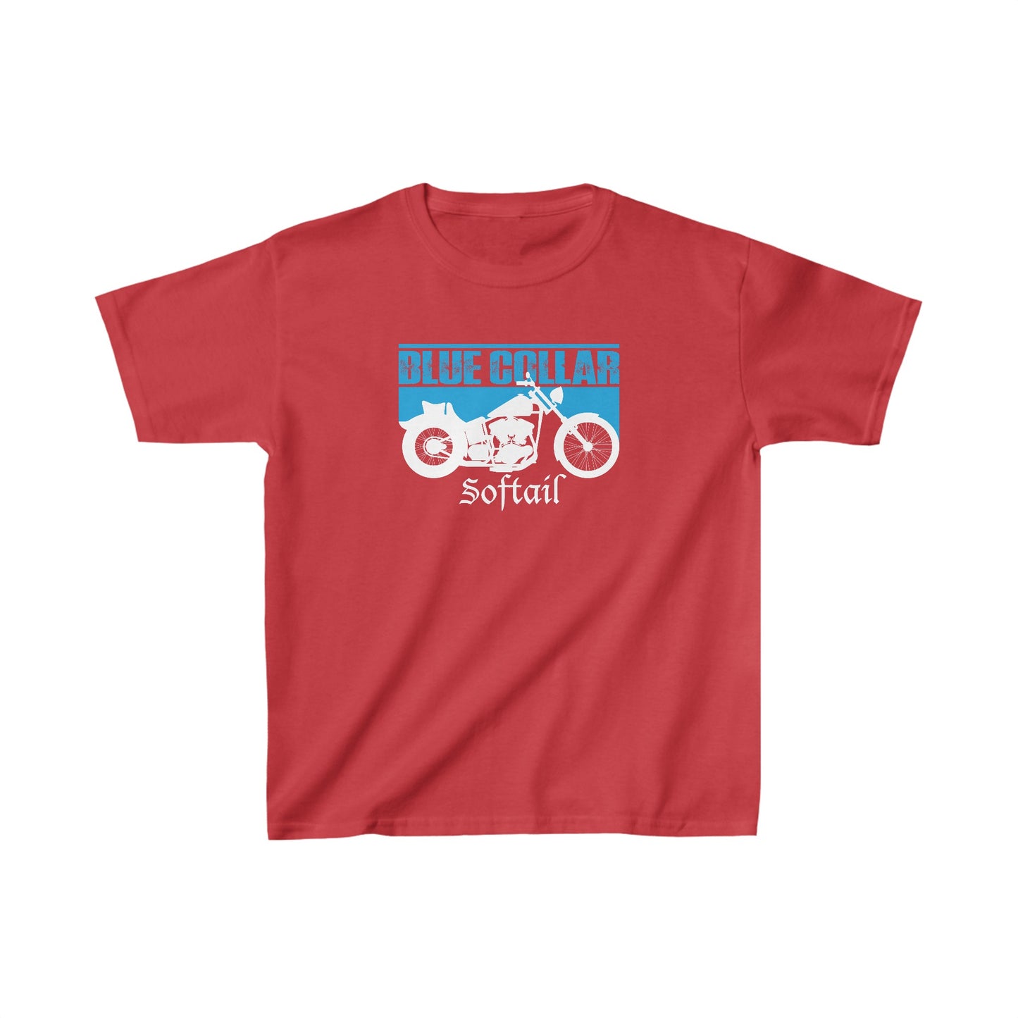 Blue Collar Softail Kids Tee