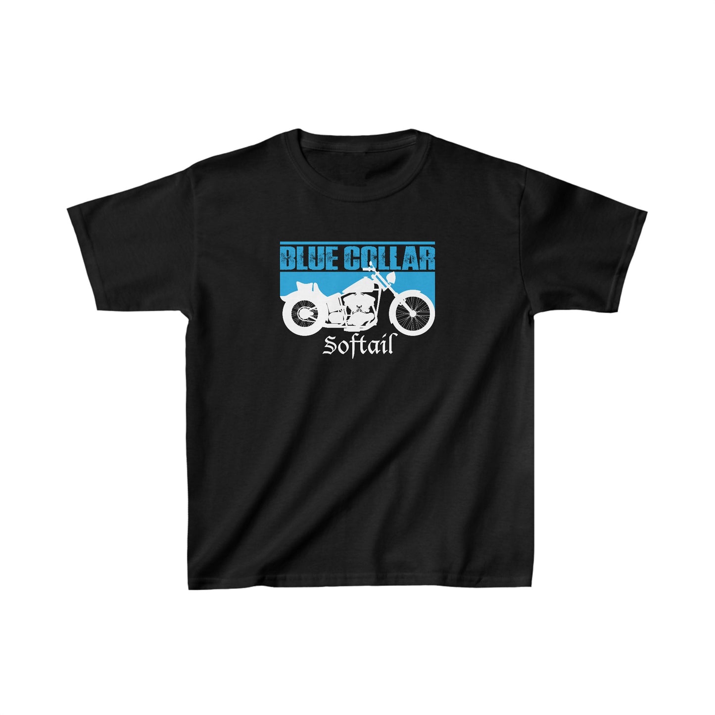 Blue Collar Softail Kids Tee