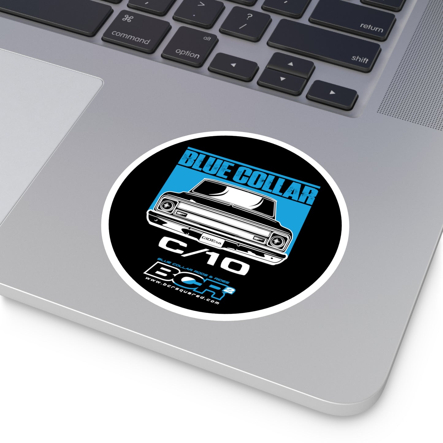 Blue Collar C/10 Sticker