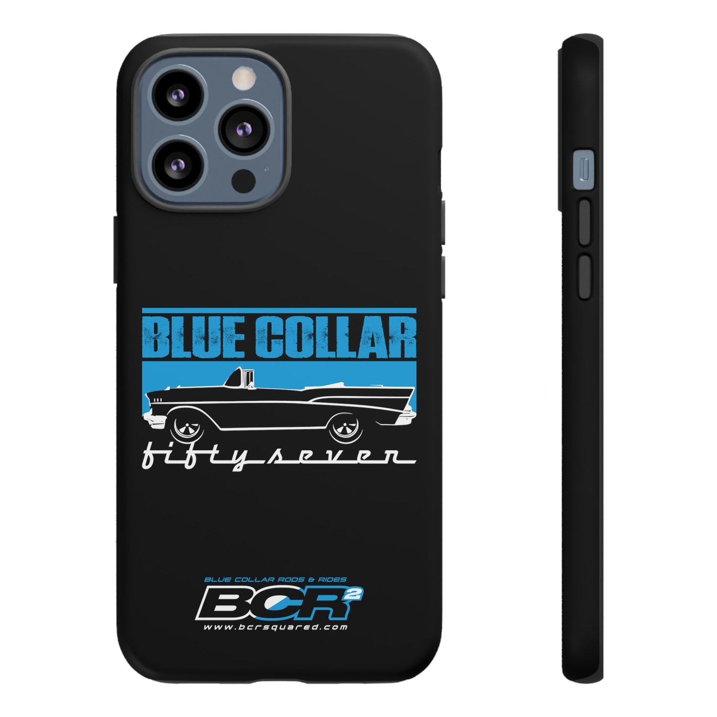 Blue Collar Fifty Seven Black Phone Case