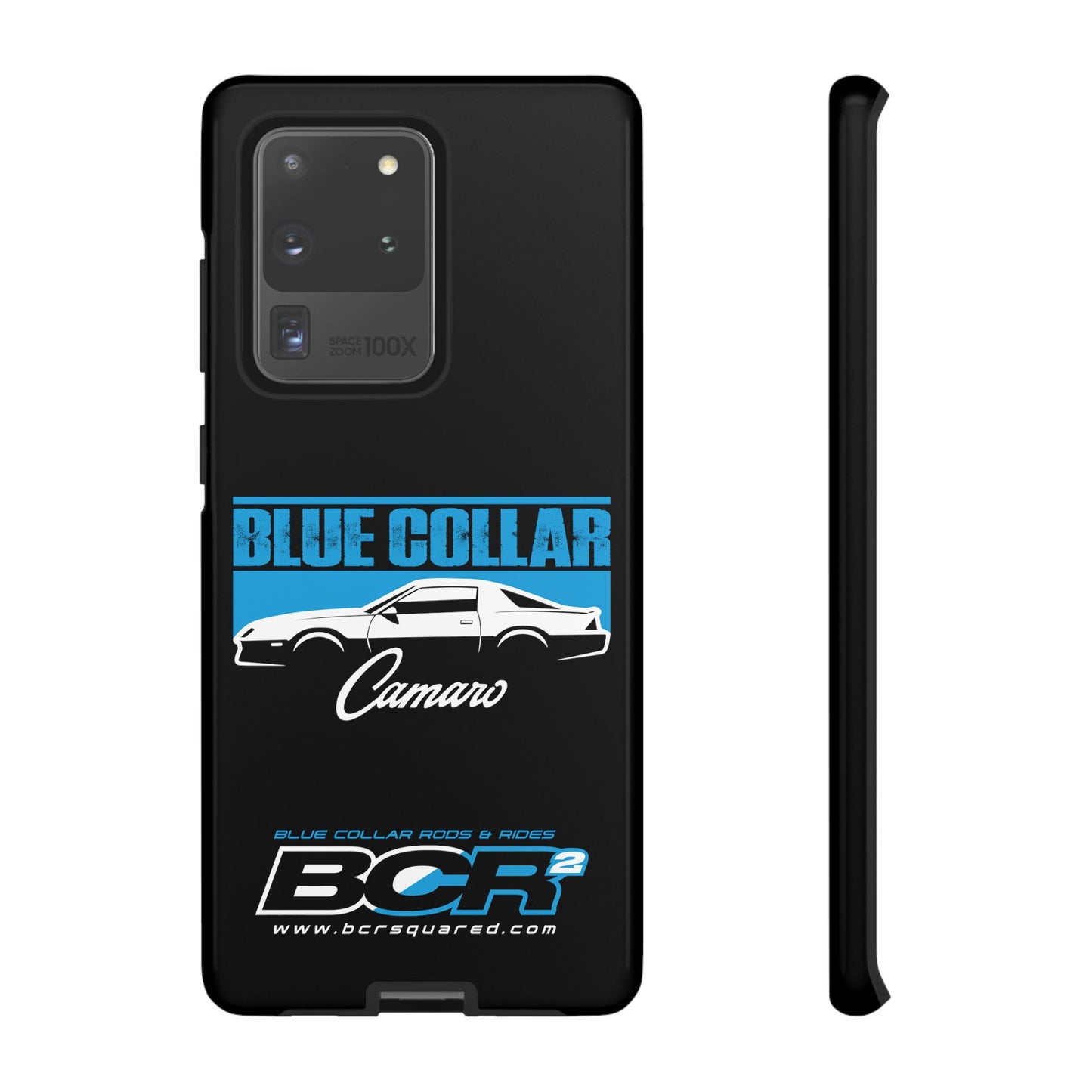 Blue Collar 3rd Gen Camaro Black Phone Cases