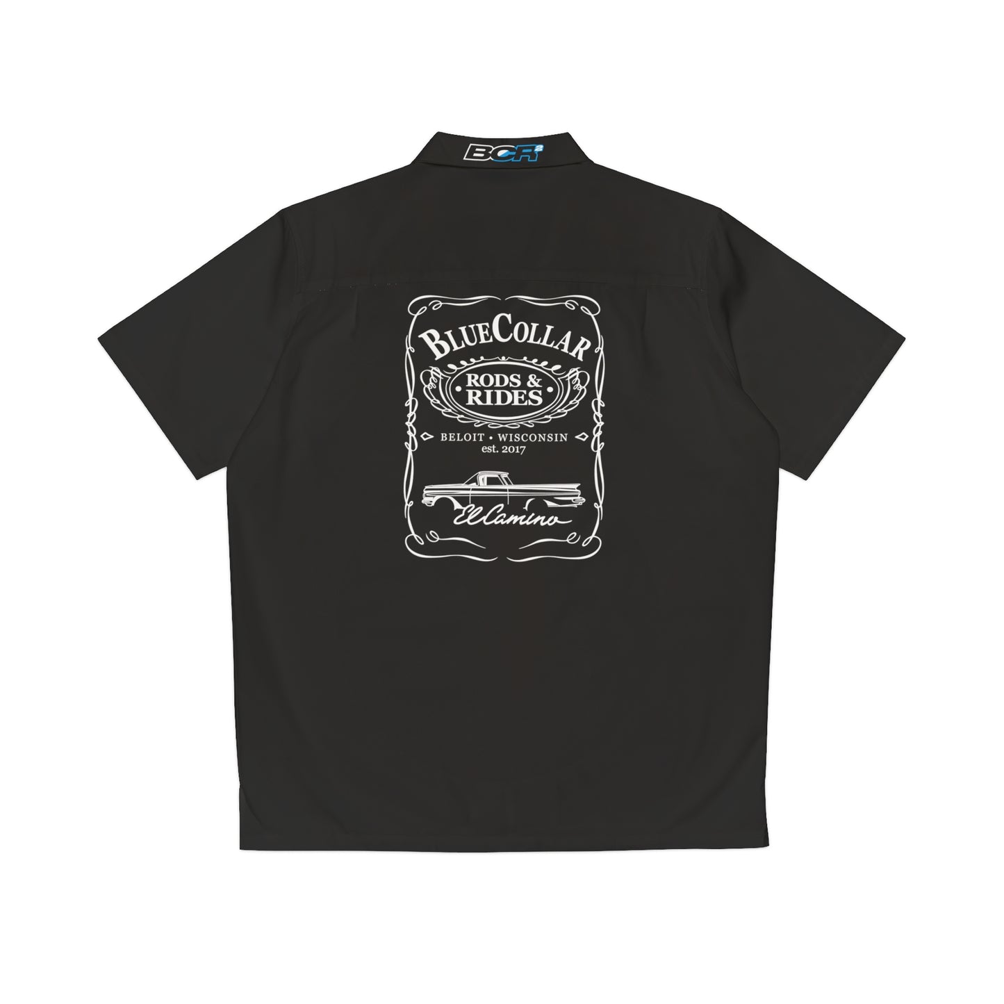 BC JD El Camino Black Hawaiian Shirt