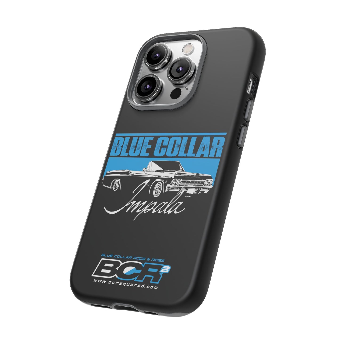 Blue Collar Impala Black Phone Cases