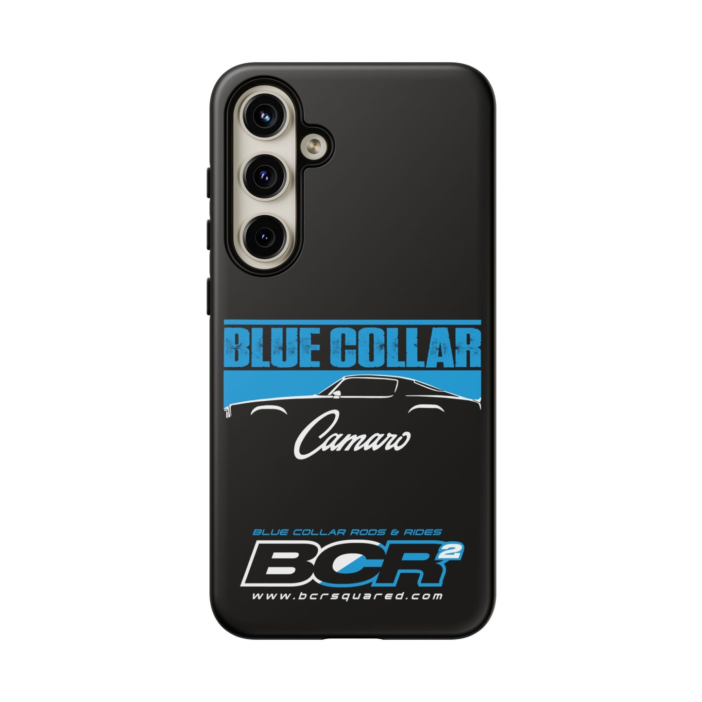 Blue Collar 2nd Gen Camaro Black Phone Cases