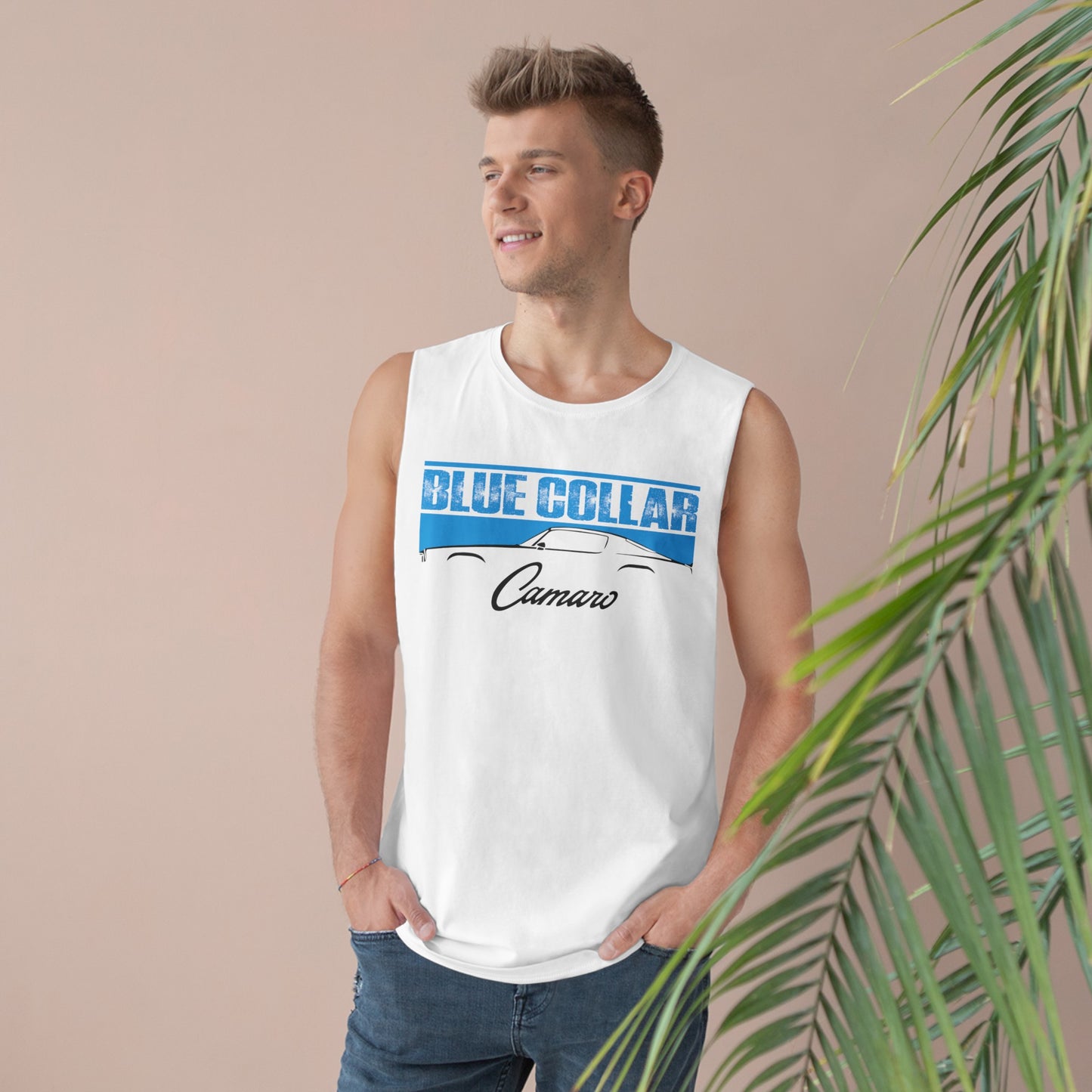 Blue Collar 2nd Gen Camaro Unisex Sleeveless Tee