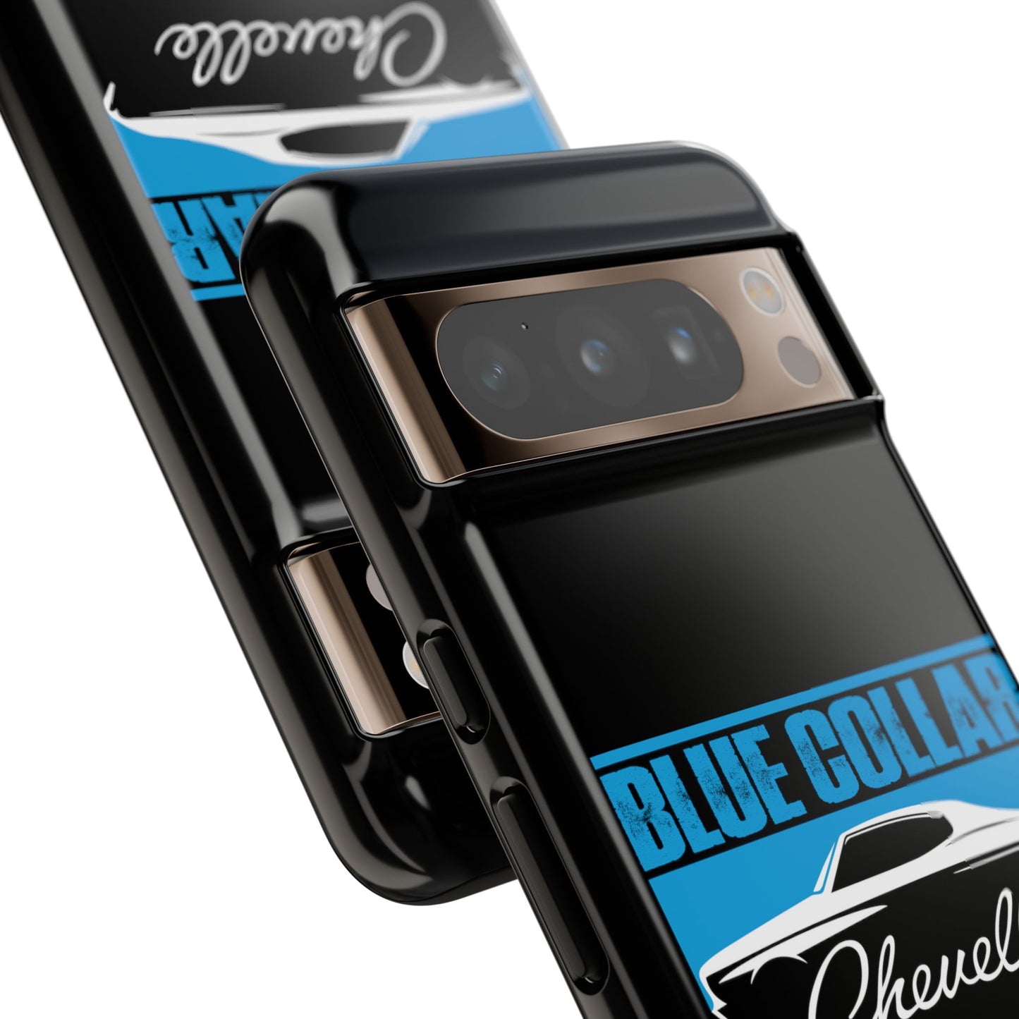 Blue Collar Chevelle Black Phone Case