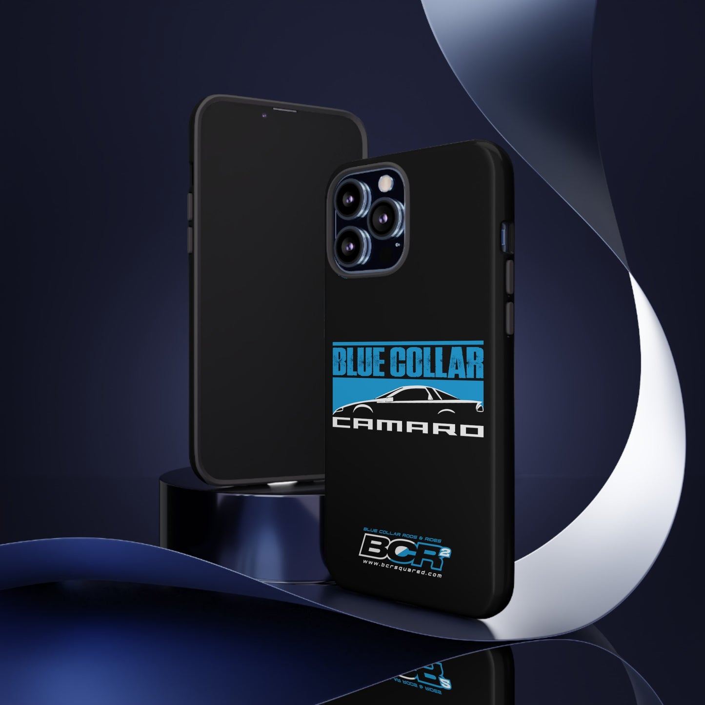 Blue Collar 4th Gen Camaro Black Phone Cases