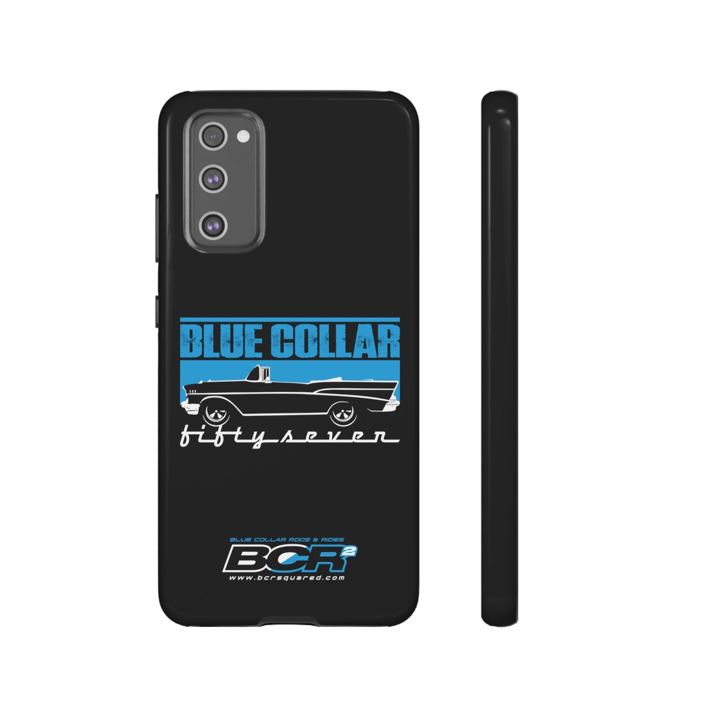 Blue Collar Fifty Seven Black Phone Case