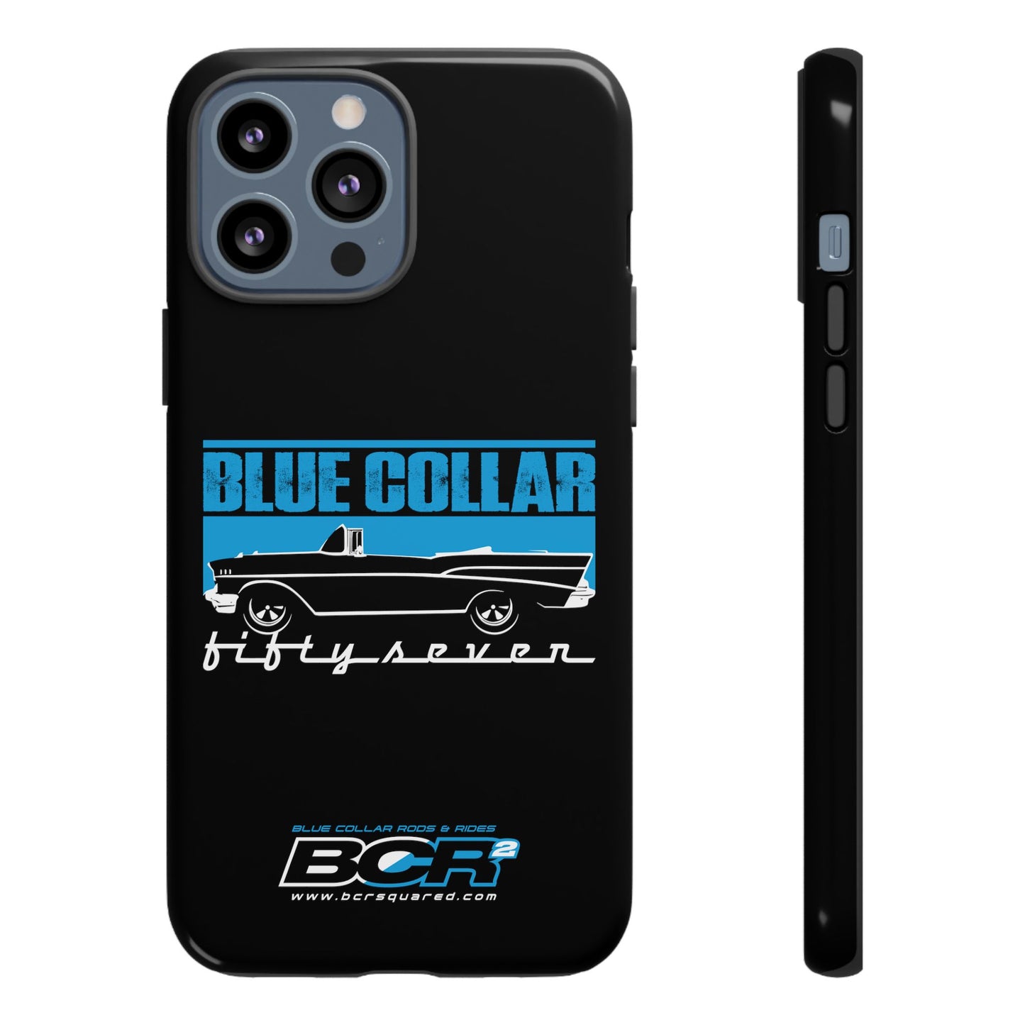 Blue Collar Fifty Seven Black Phone Case