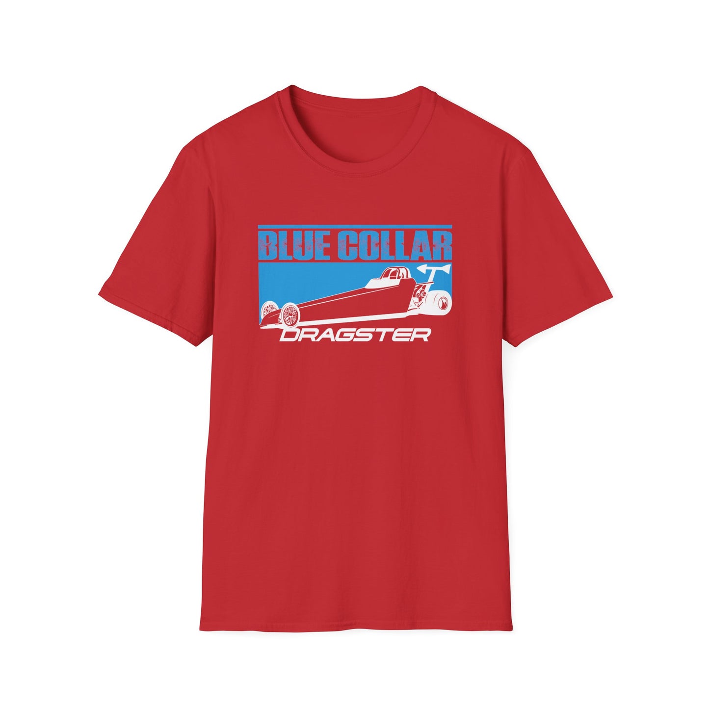 Blue Collar Dragster Tee