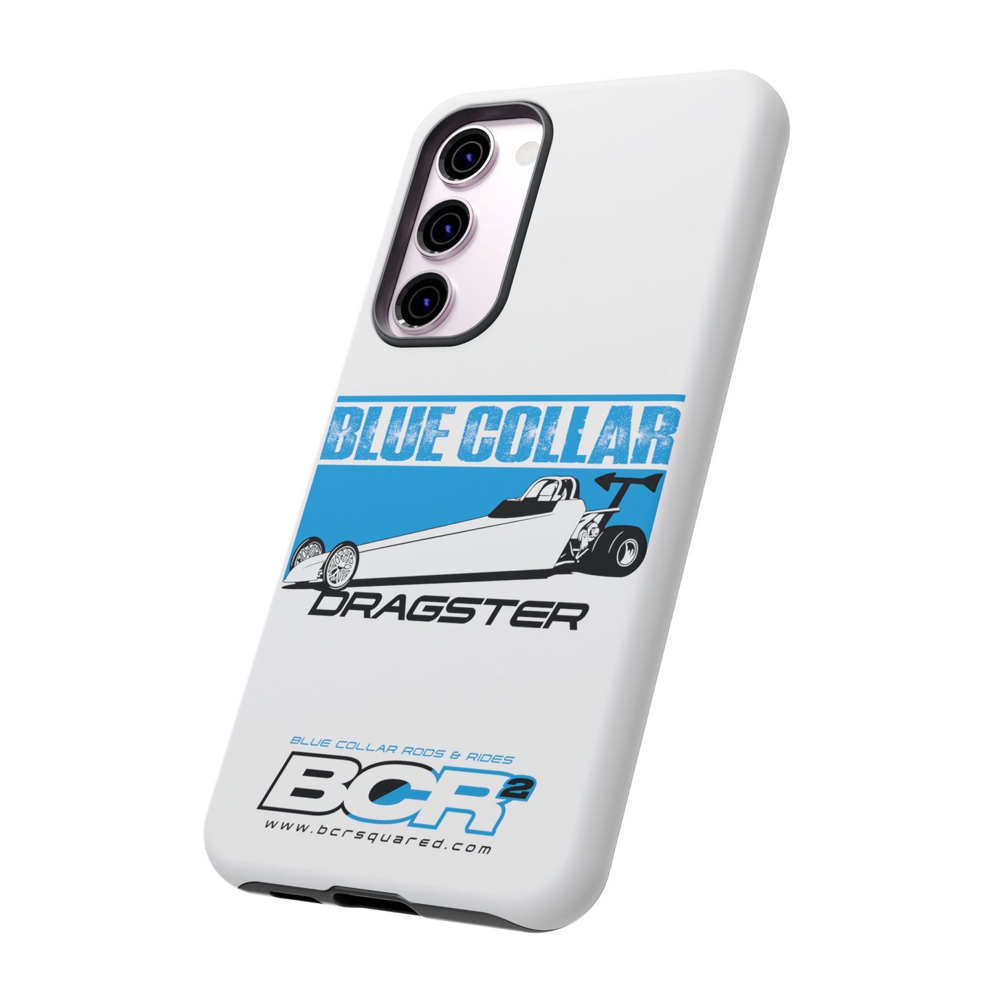 Blue Collar Dragster Phone Cases