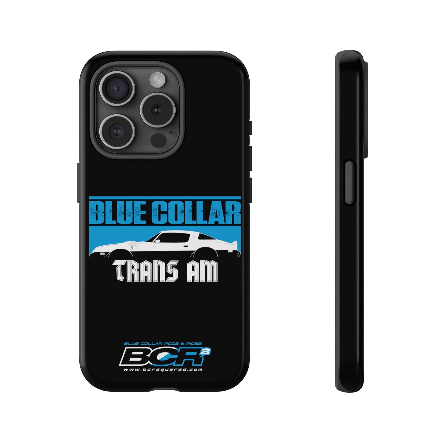 Blue Collar Black Phone Case