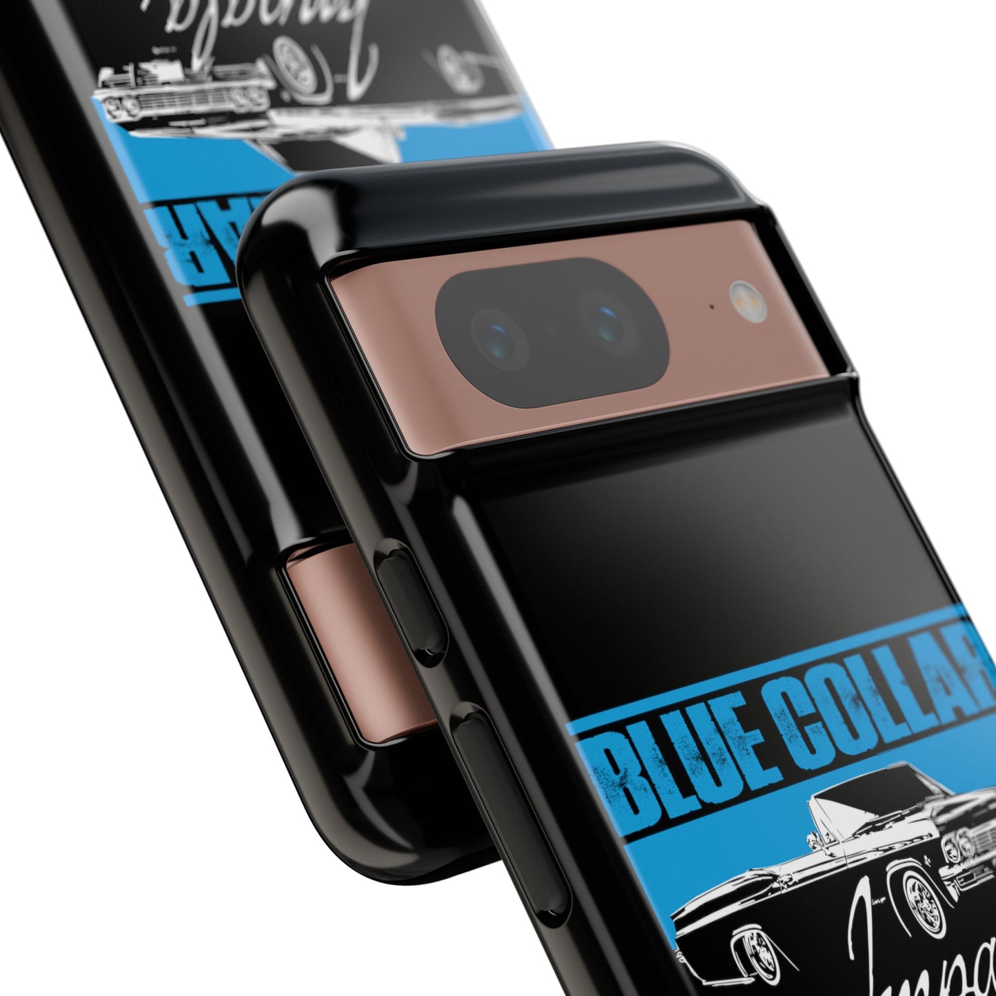 Blue Collar Impala Black Phone Cases