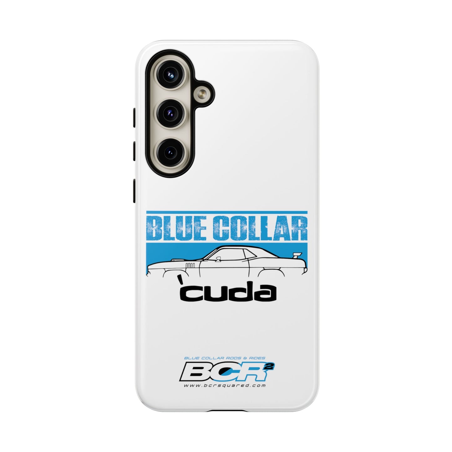 Blue Collar 'Cuda Phone Cases