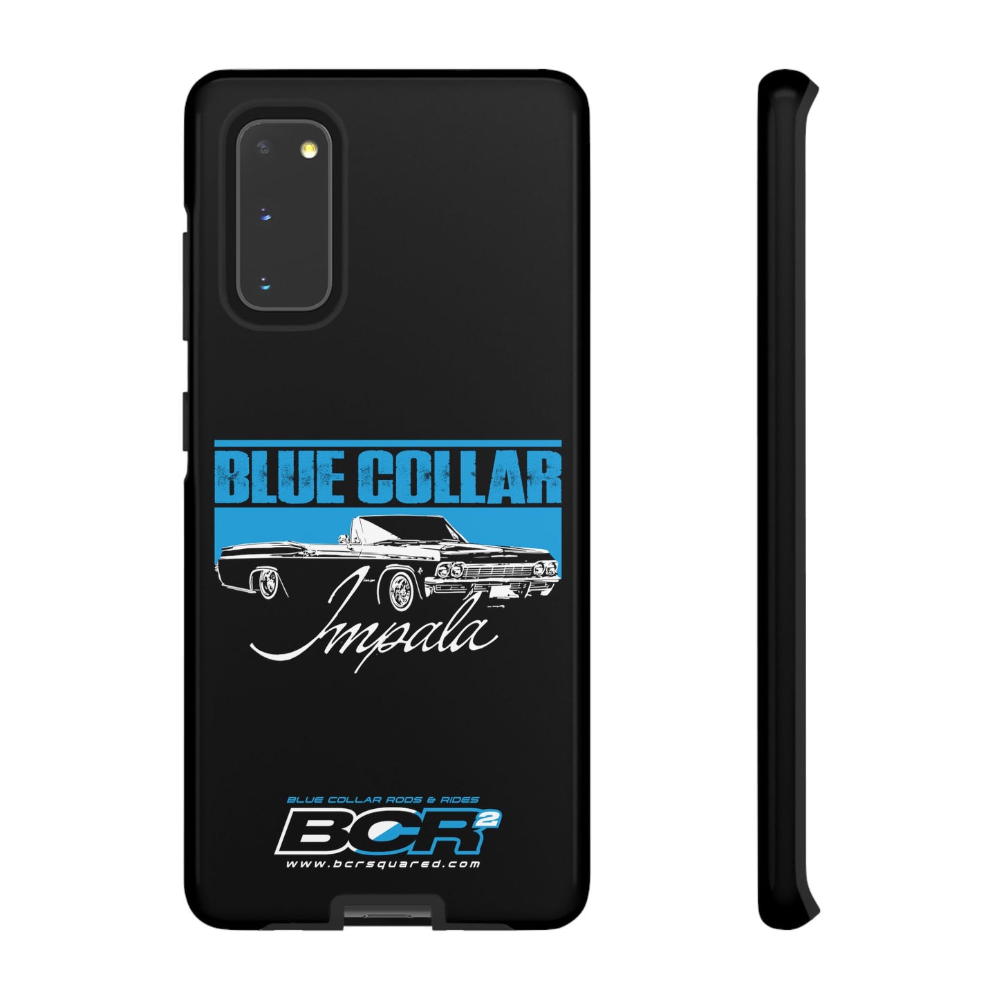 Blue Collar Impala Black Phone Cases