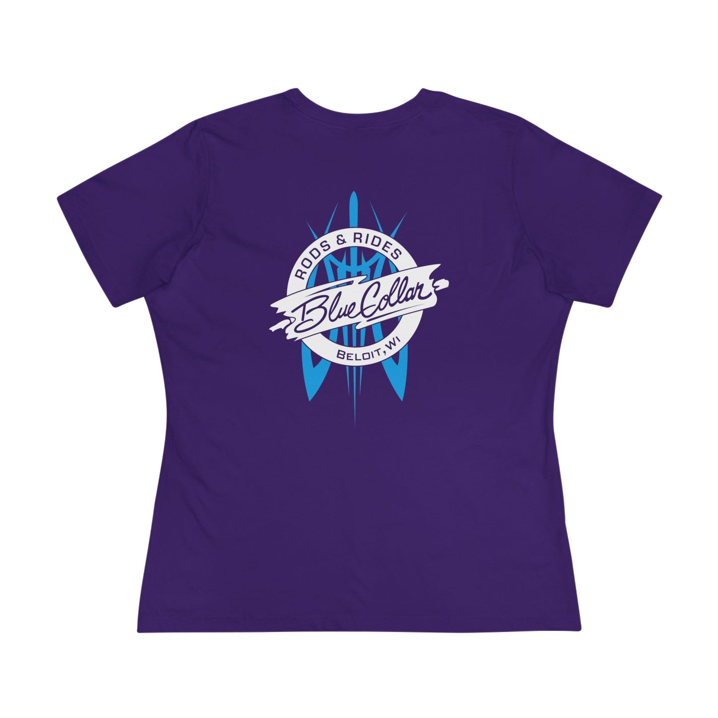 Blue Collar Pinstripe Women's Tee