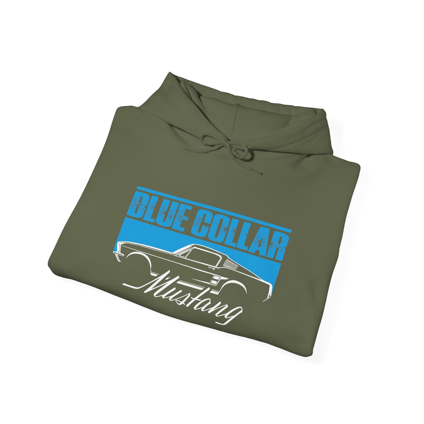 Blue Collar Mustang Hoodie