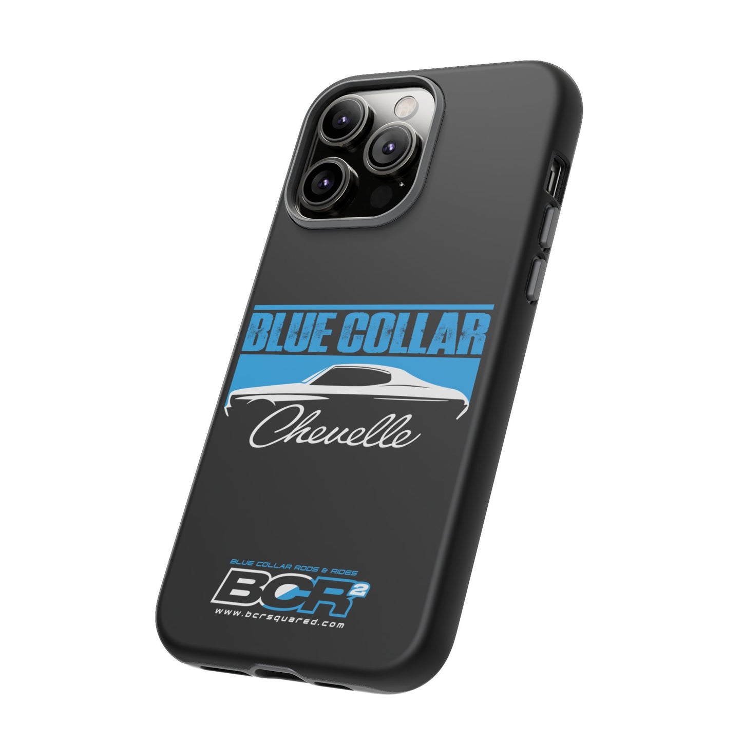 Blue Collar Chevelle Black Phone Case