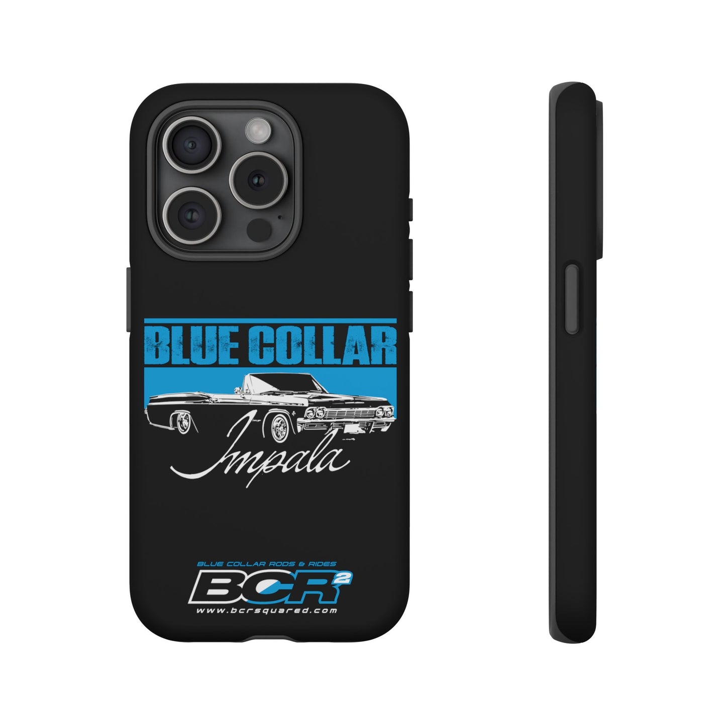 Blue Collar Impala Black Phone Cases