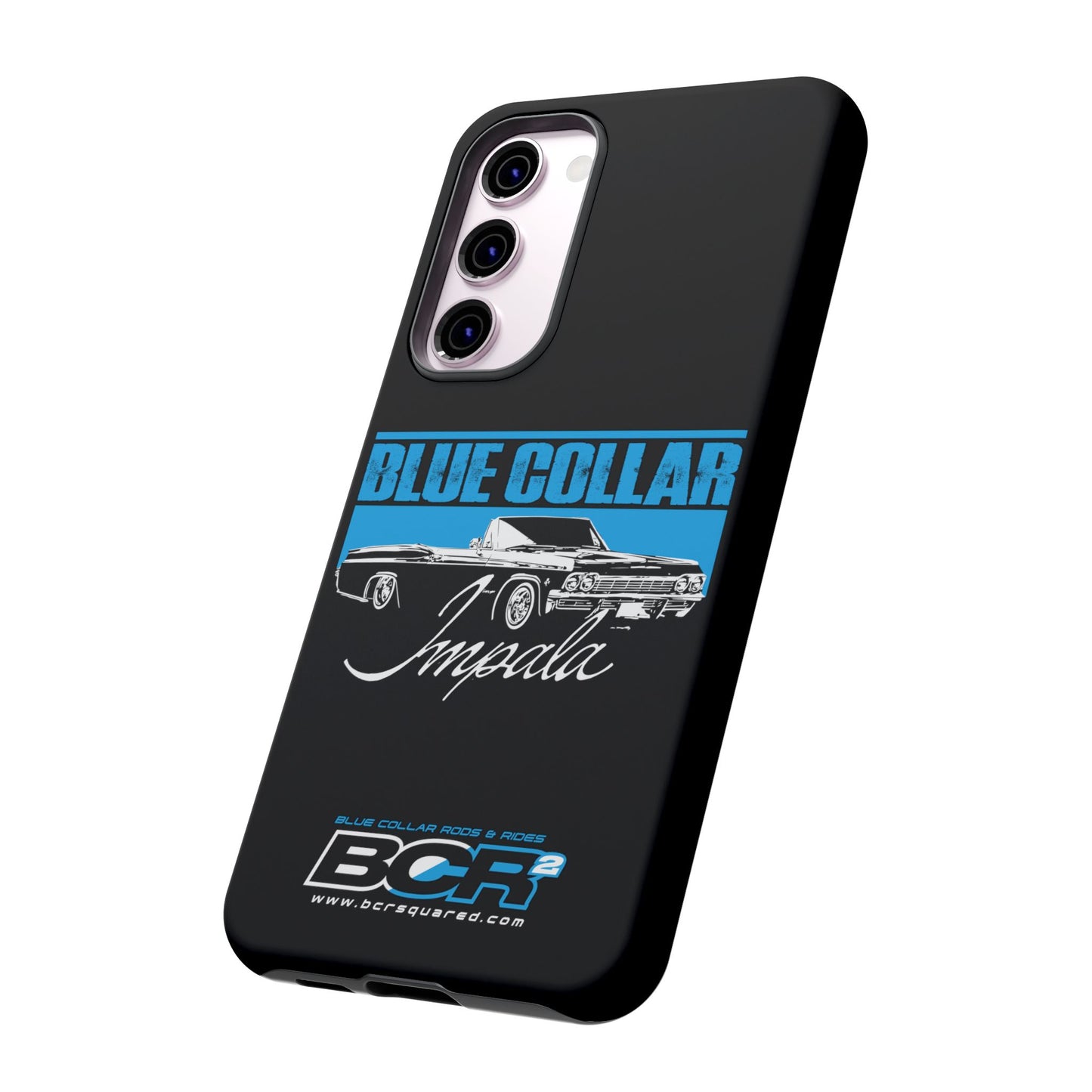 Blue Collar Impala Black Phone Cases