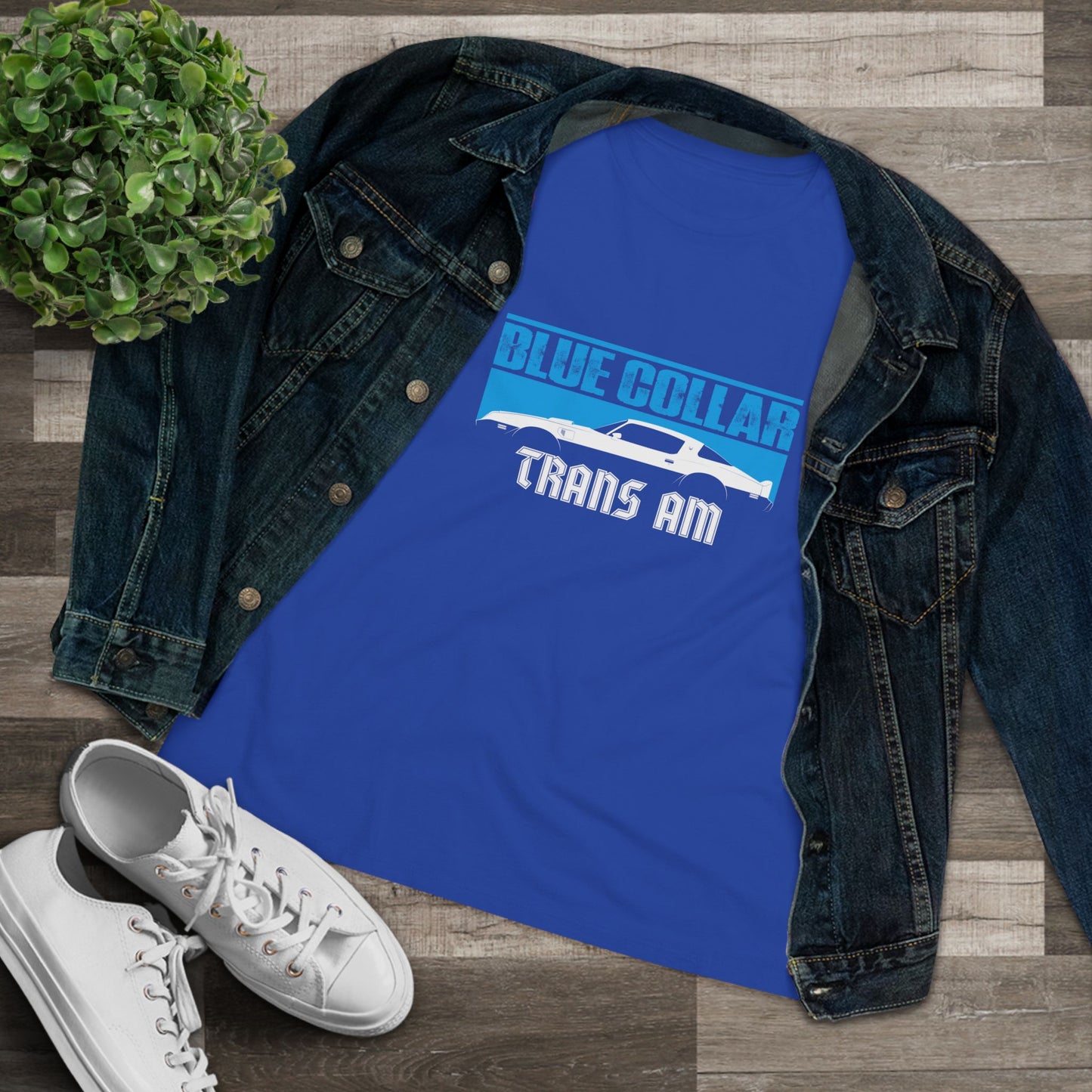 Blue Collar Trans Am Womens Tee