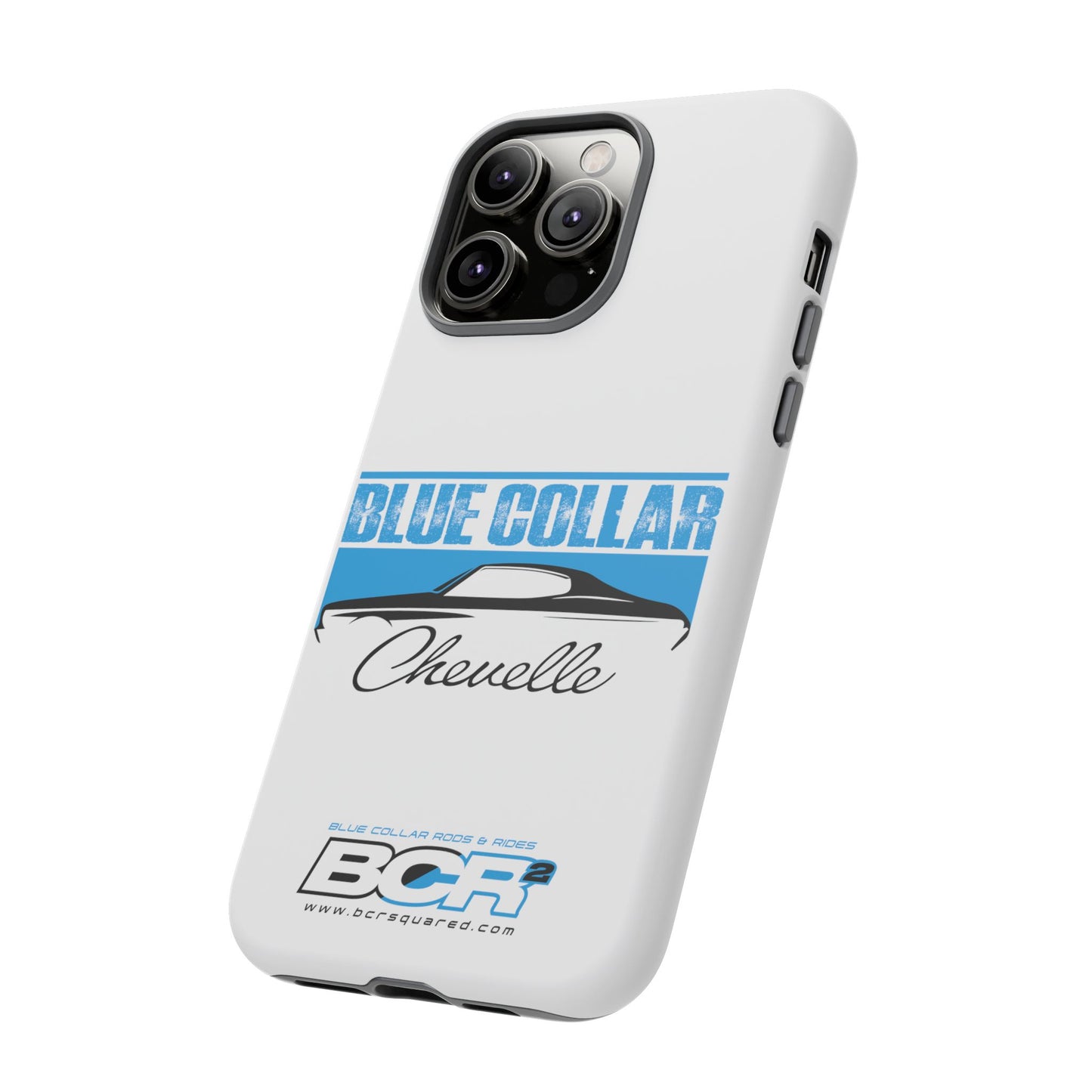 Blue Collar Chevelle White Phone Case