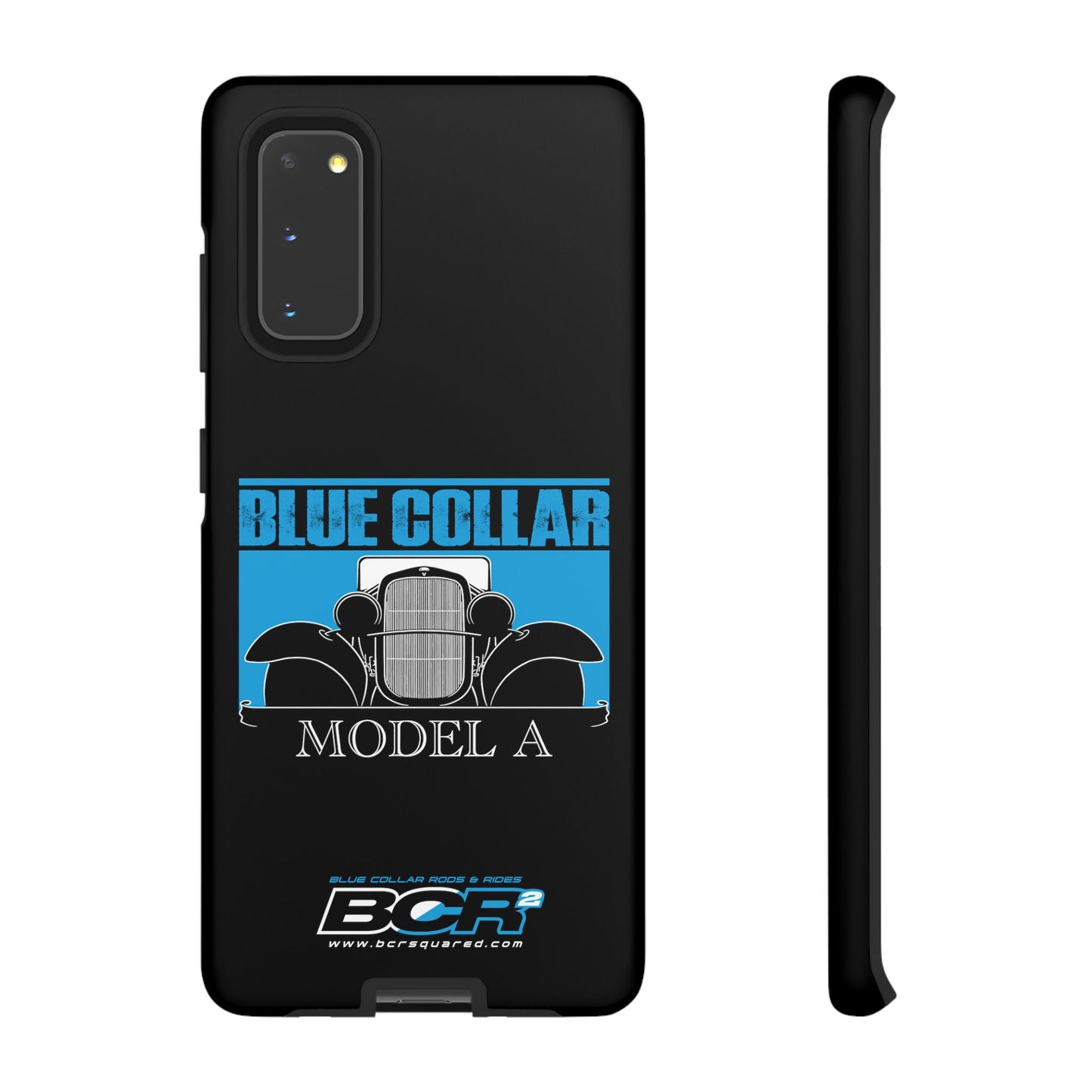 Blue Collar Model A Black Phone Case