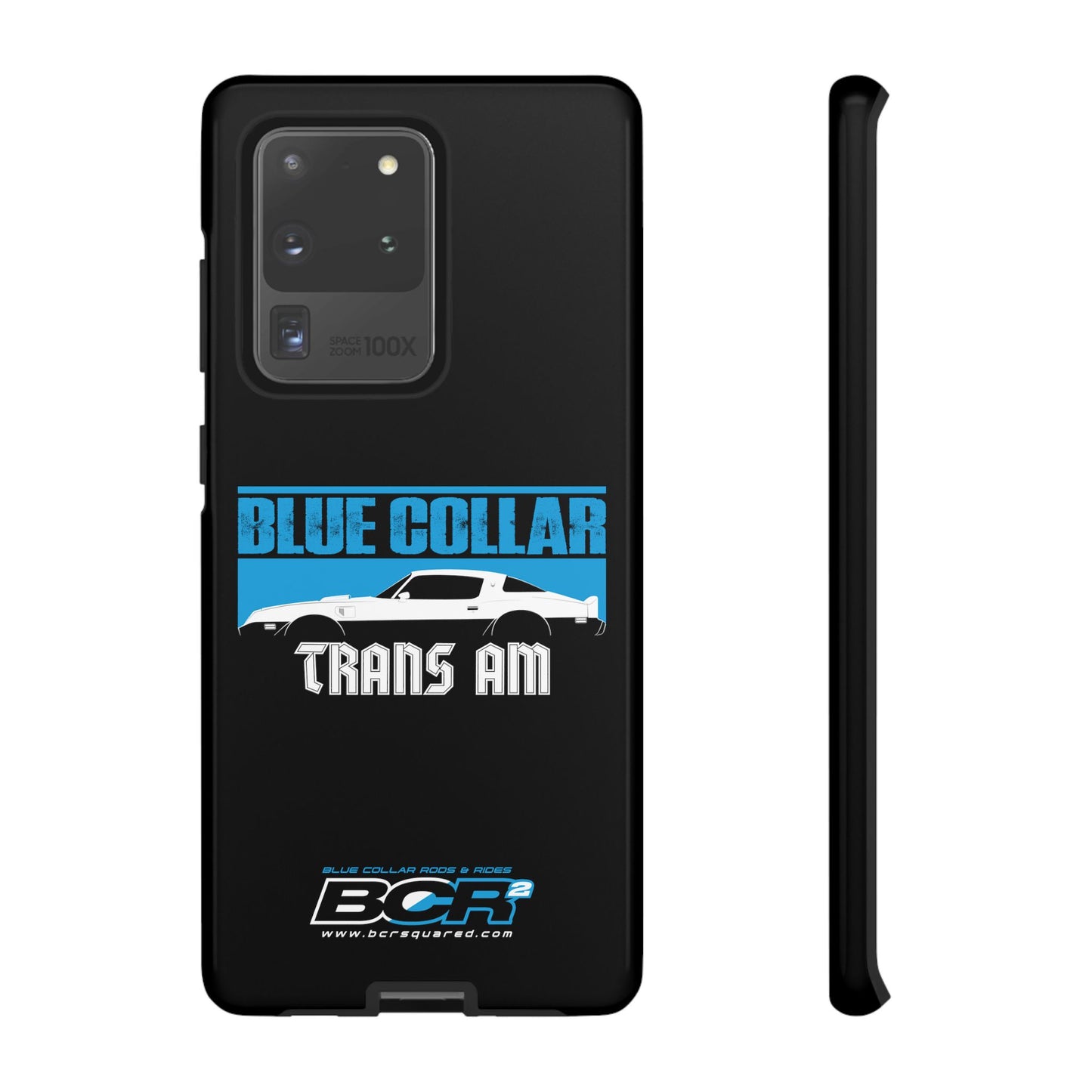 Blue Collar Black Phone Case