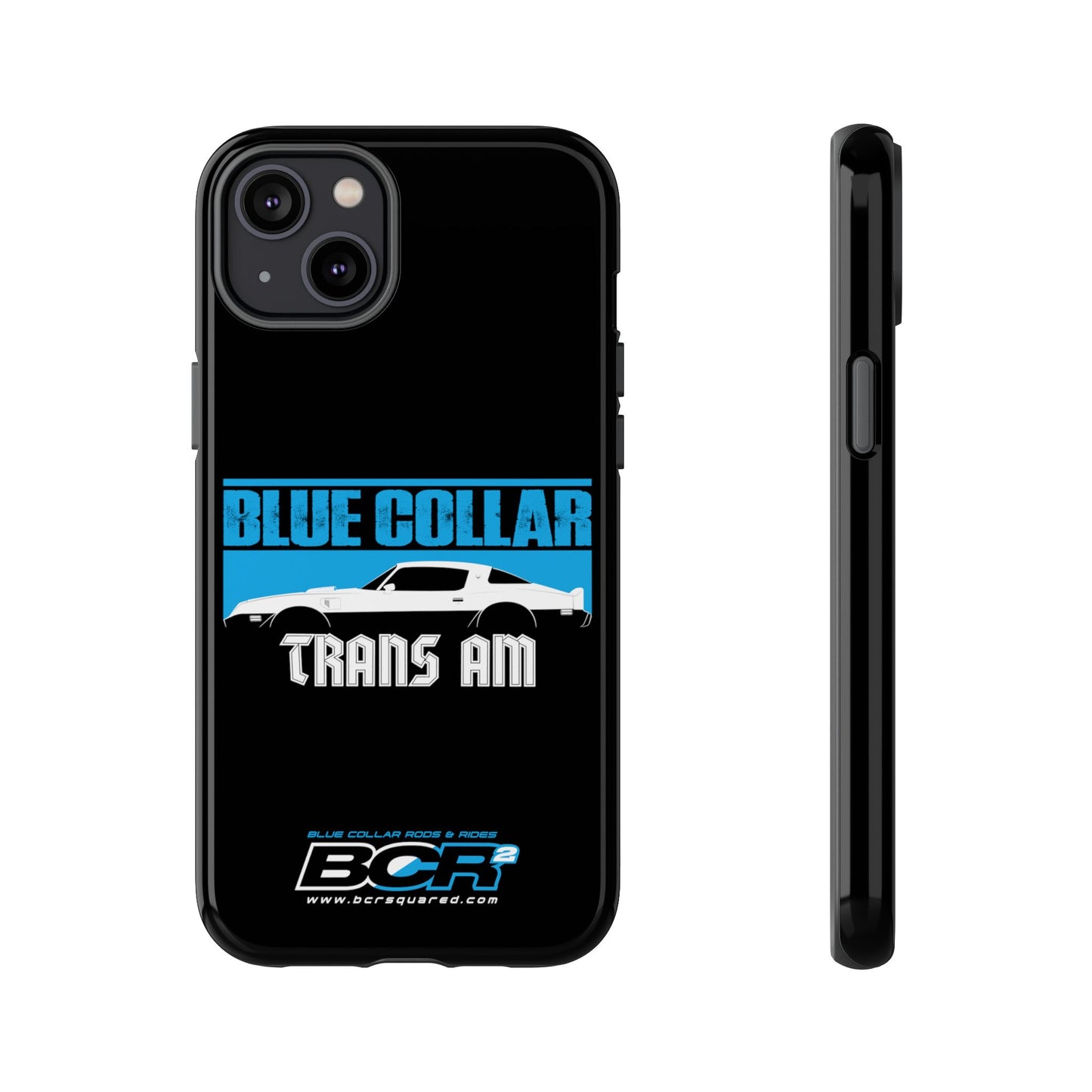 Blue Collar Black Phone Case