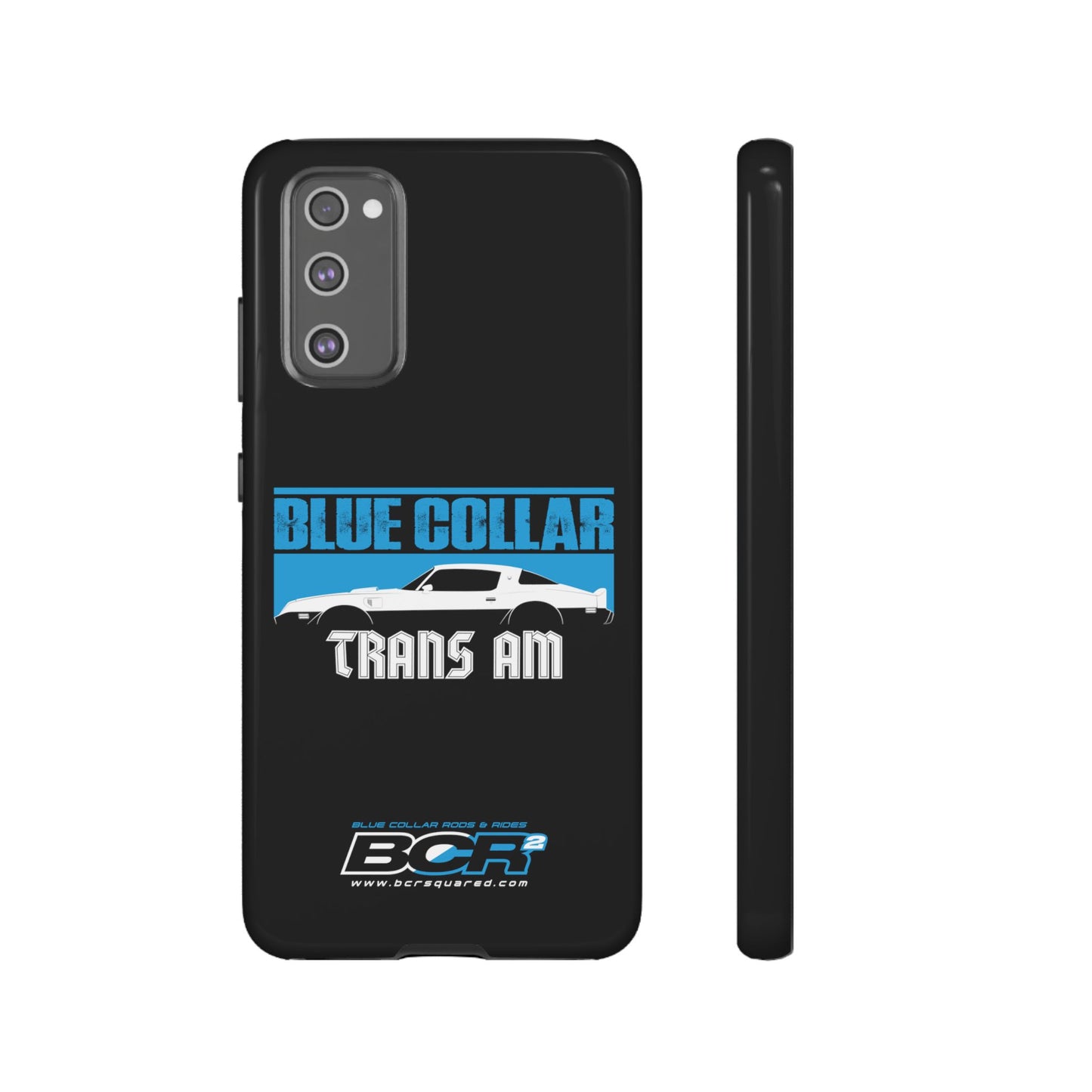 Blue Collar Black Phone Case