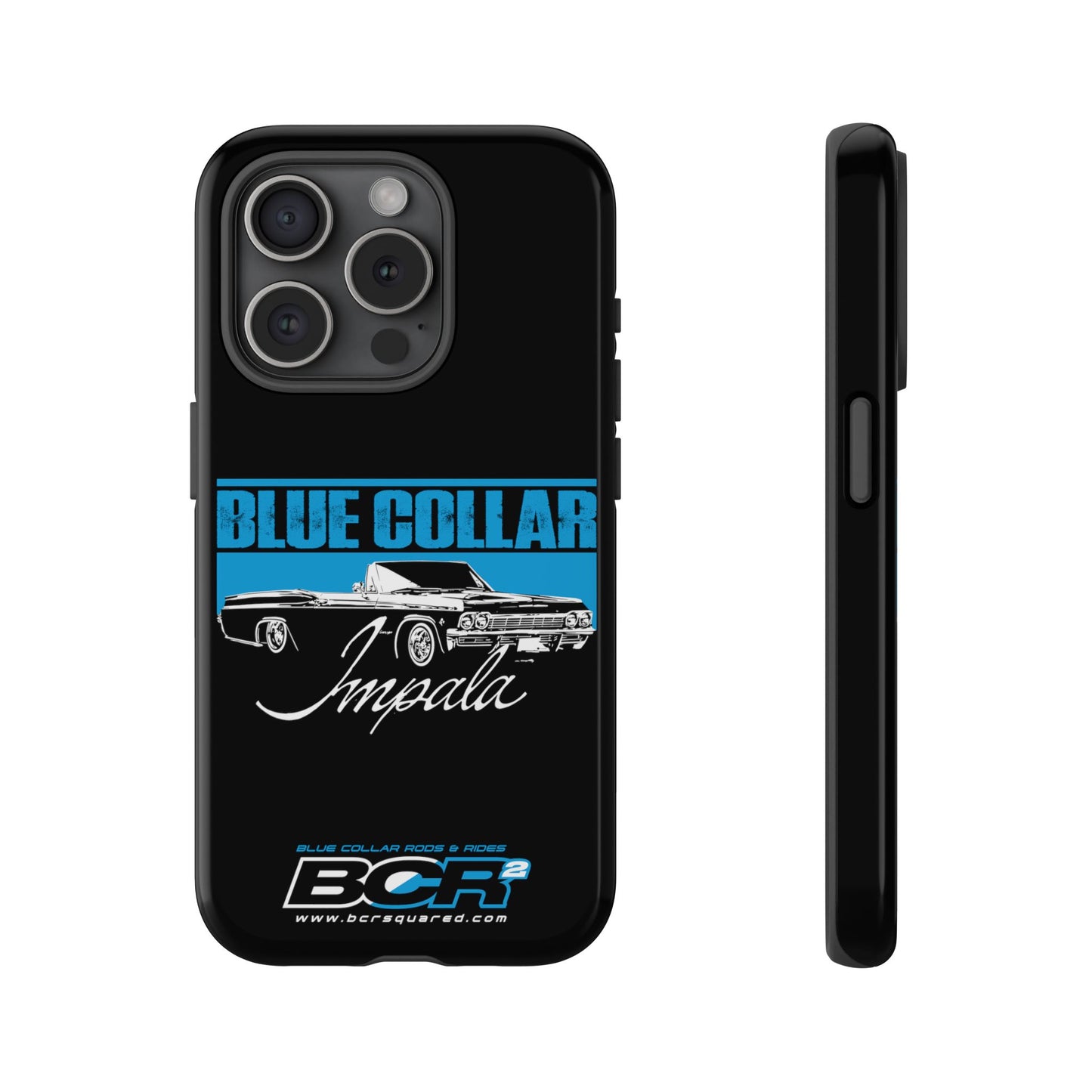 Blue Collar Impala Black Phone Cases