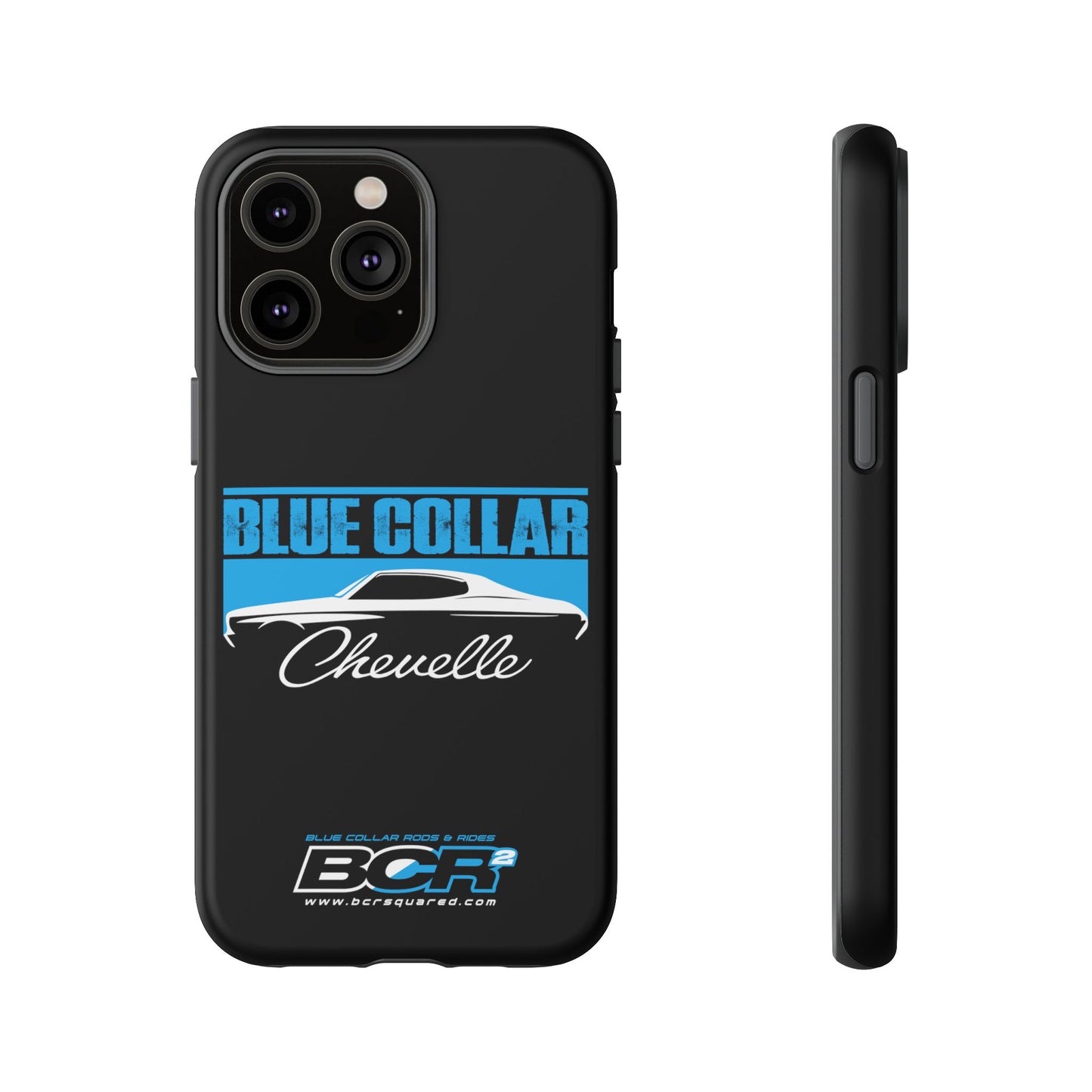 Blue Collar Chevelle Black Phone Case