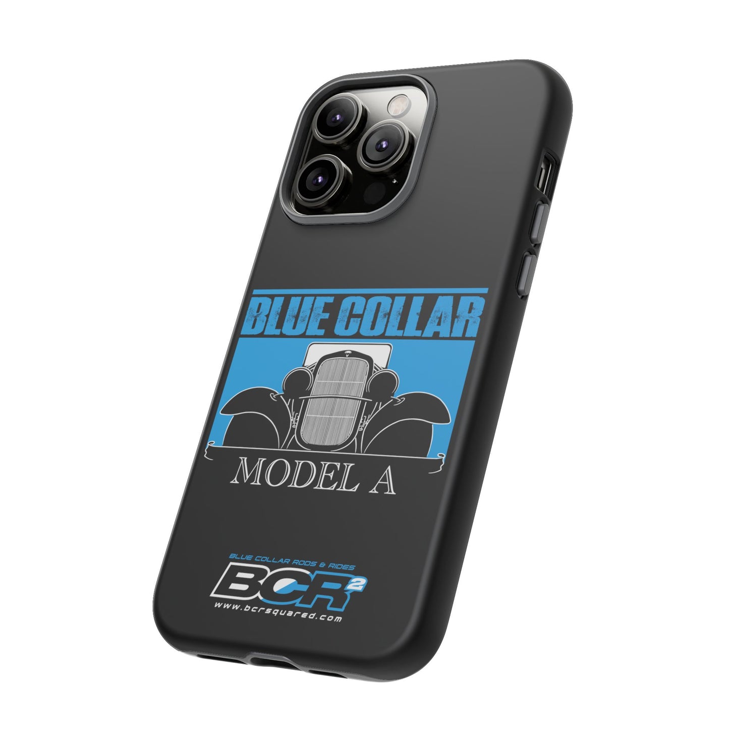 Blue Collar Model A Black Phone Case