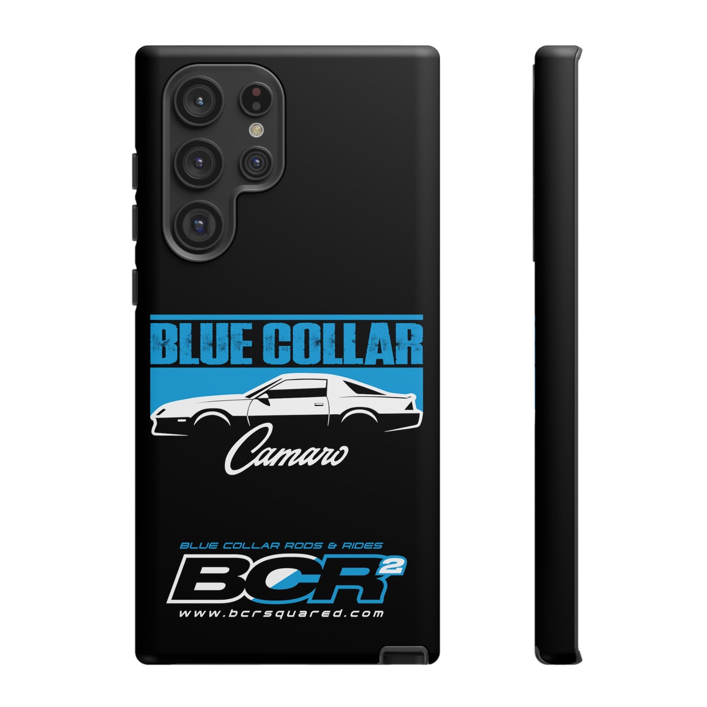 Blue Collar 3rd Gen Camaro Black Phone Cases