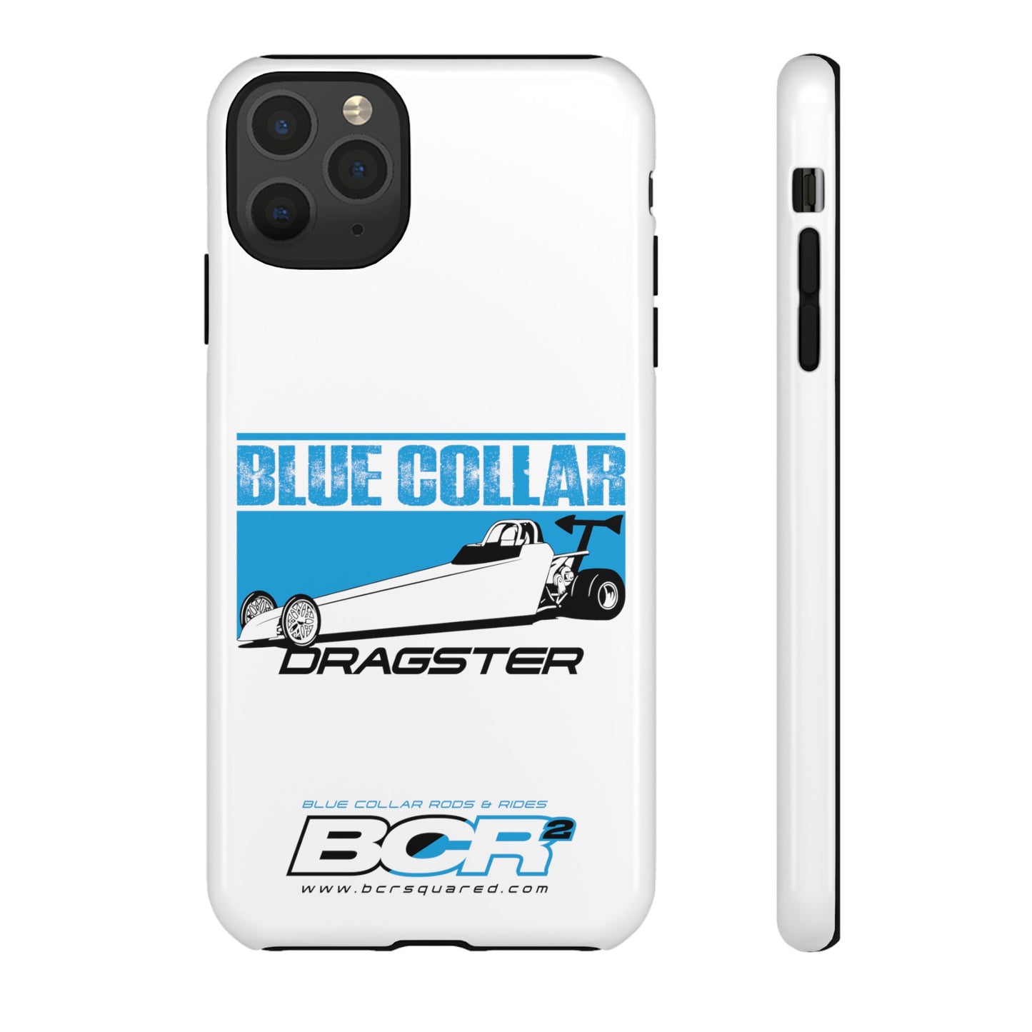 Blue Collar Dragster Phone Cases