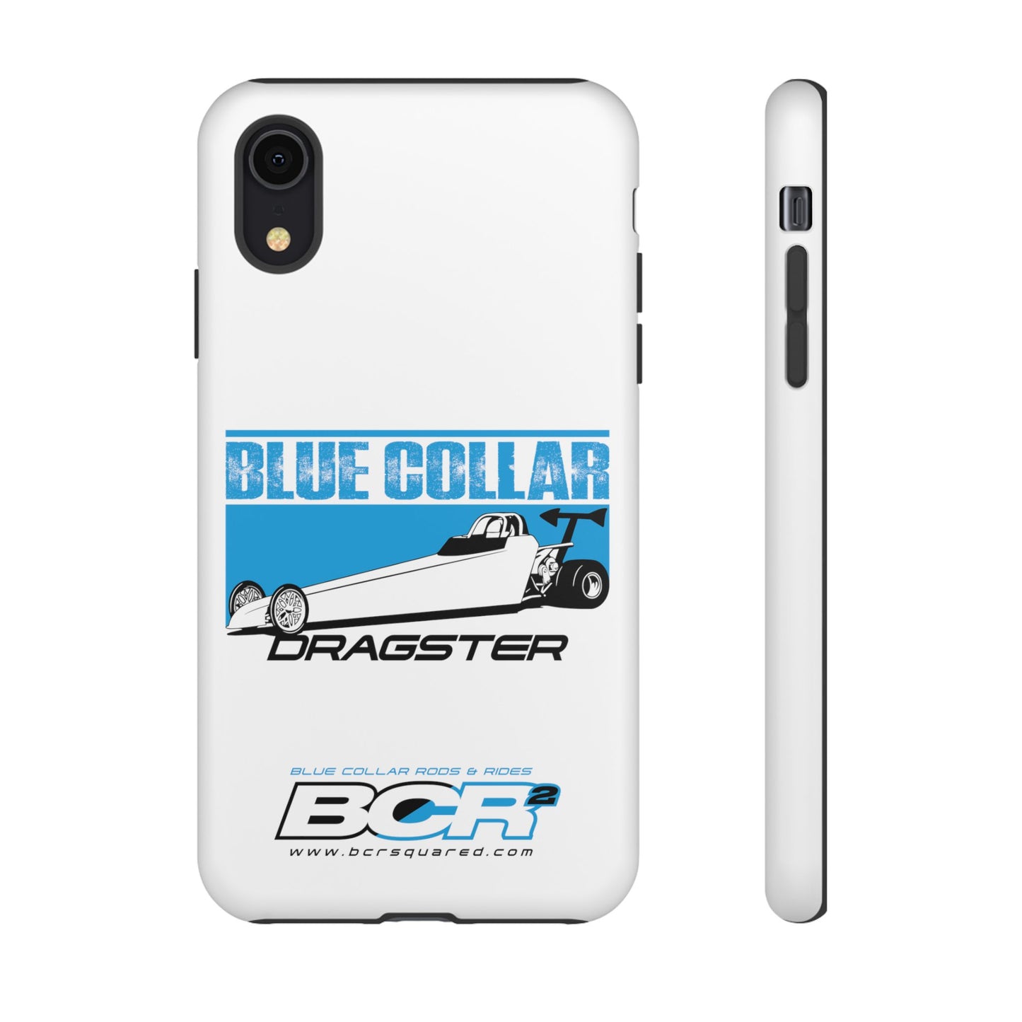 Blue Collar Dragster Phone Cases