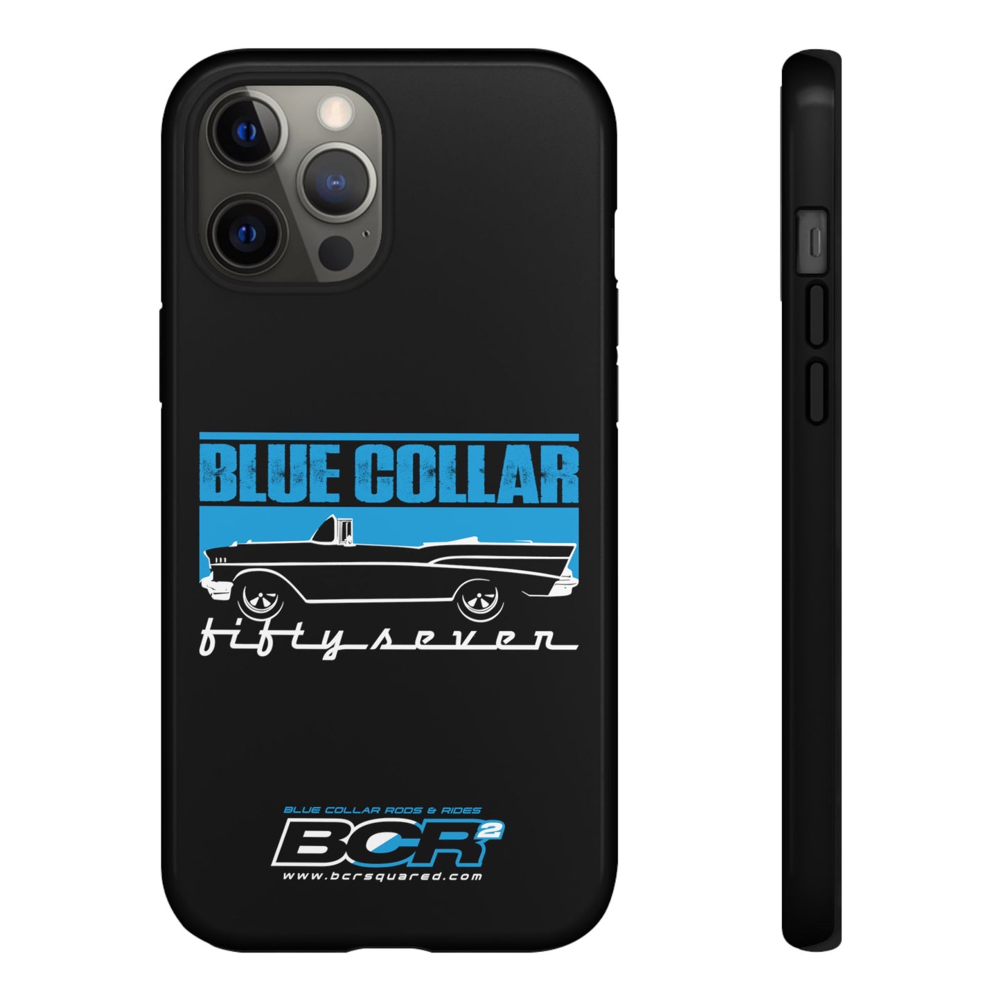 Blue Collar Fifty Seven Black Phone Case