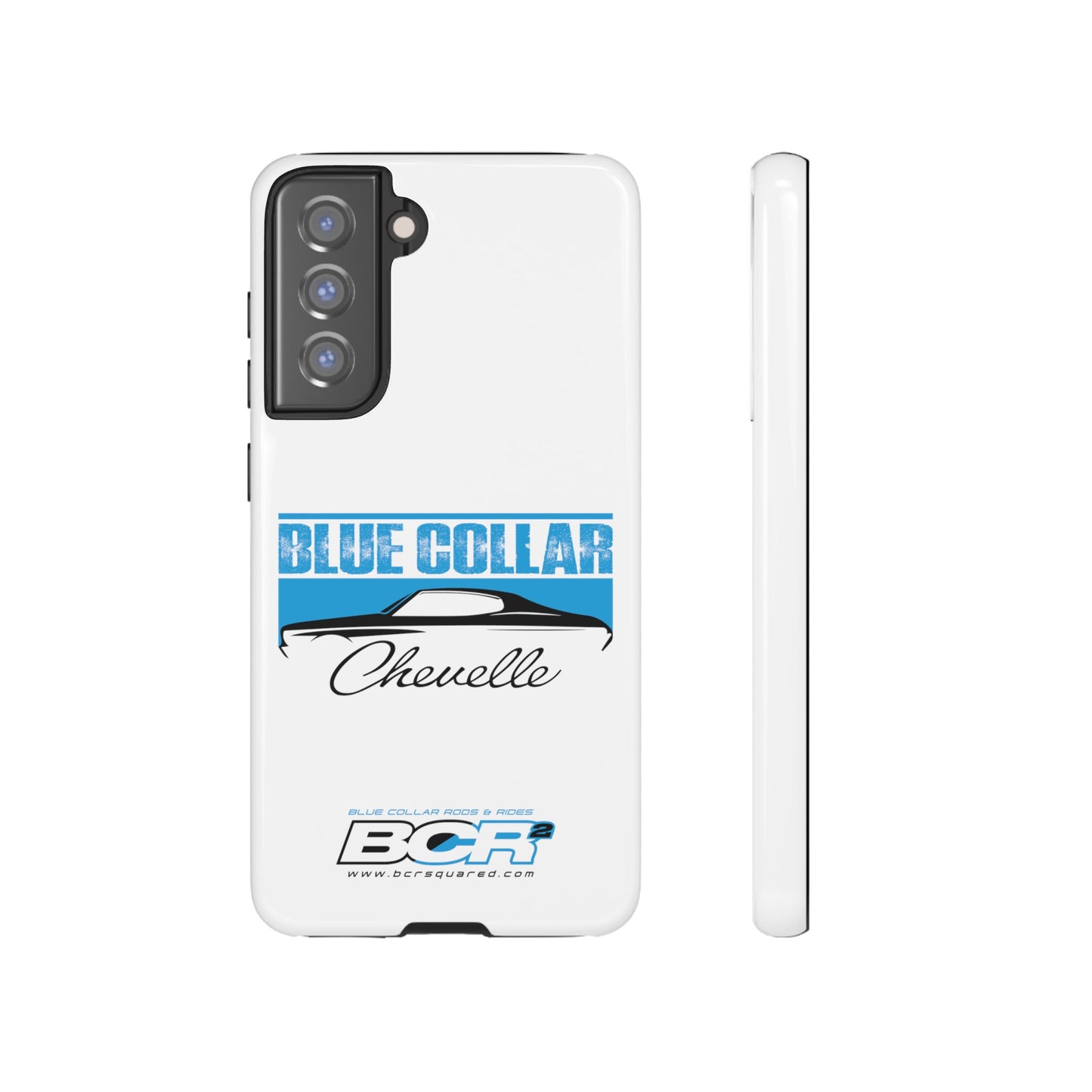 Blue Collar Chevelle White Phone Case