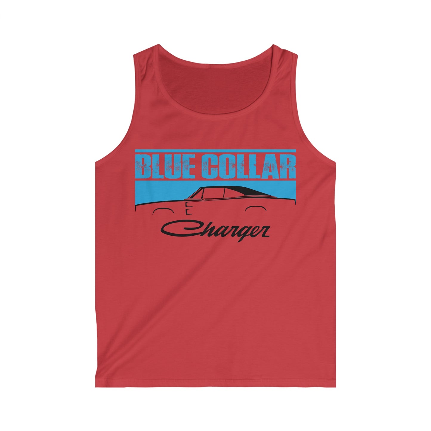 Blue Collar Charger Men's Tank Top