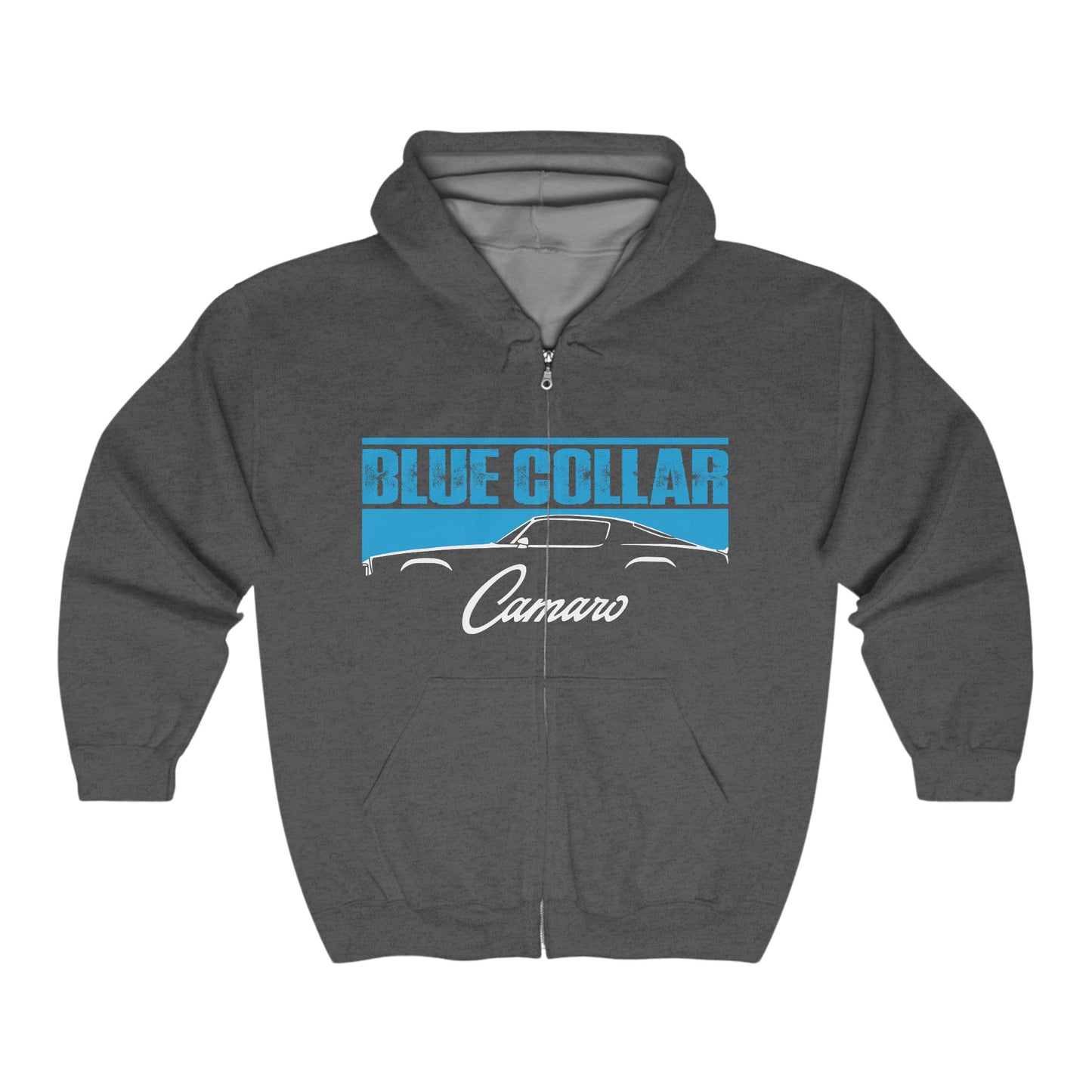 Blue Collar 2nd Gen Camaro Zip Up Hoodie