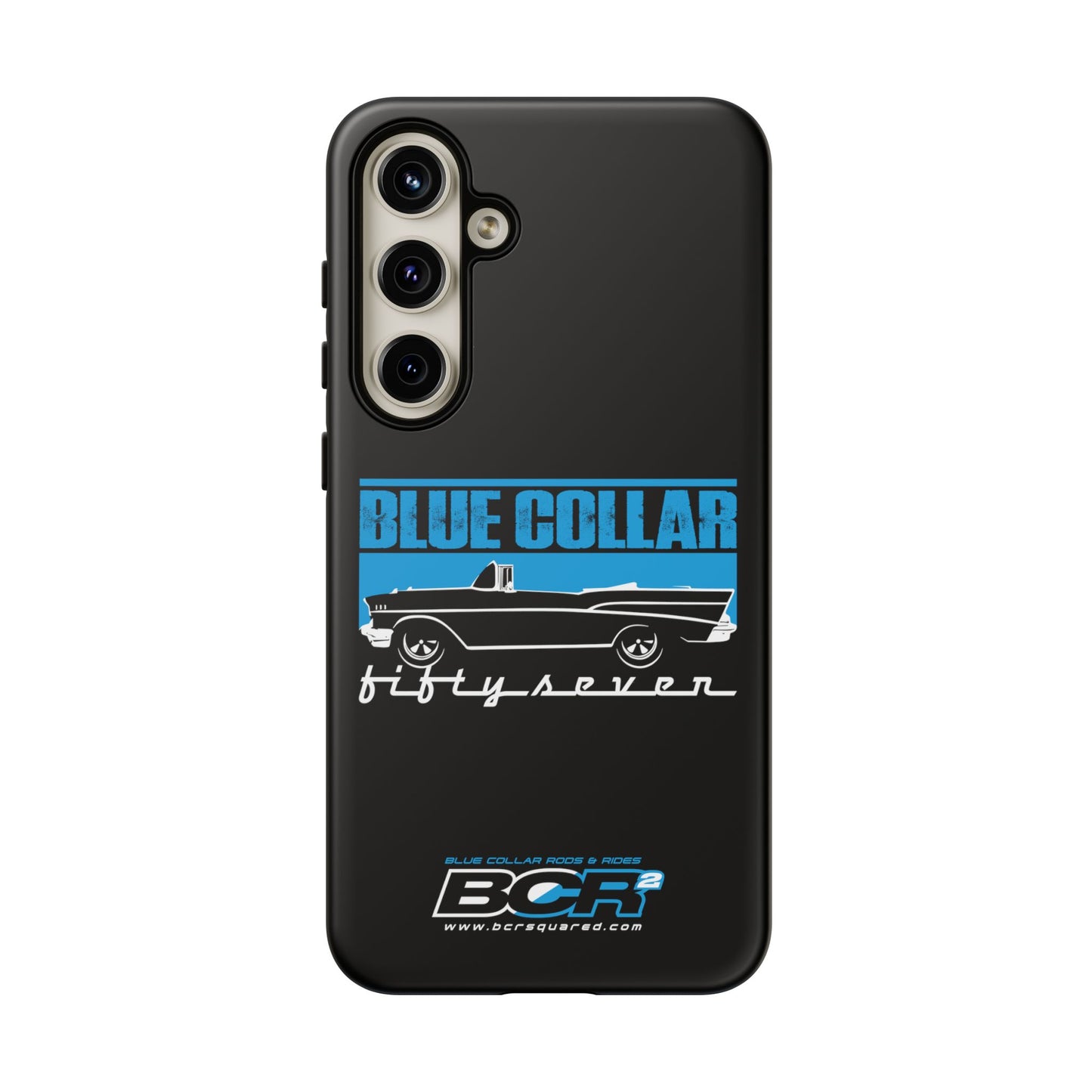 Blue Collar Fifty Seven Black Phone Case