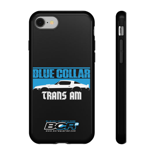 Blue Collar Black Phone Case