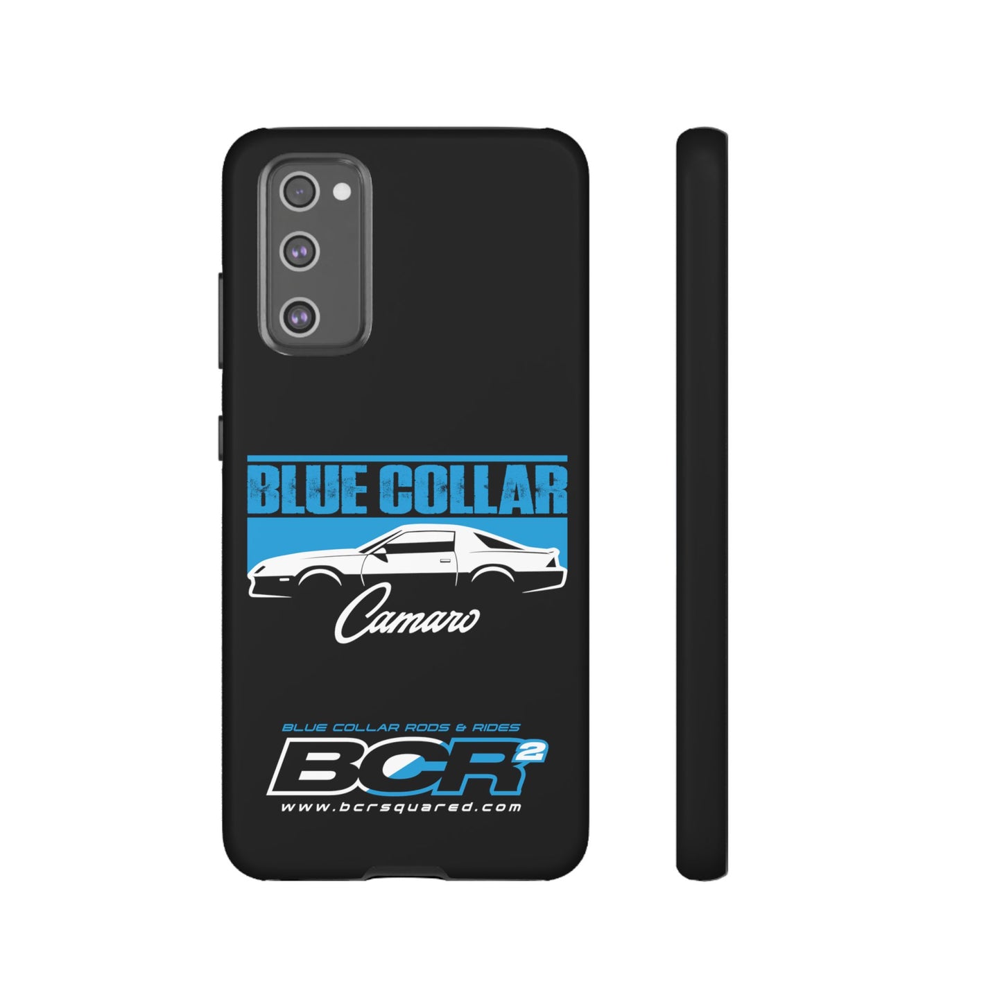 Blue Collar 3rd Gen Camaro Black Phone Cases