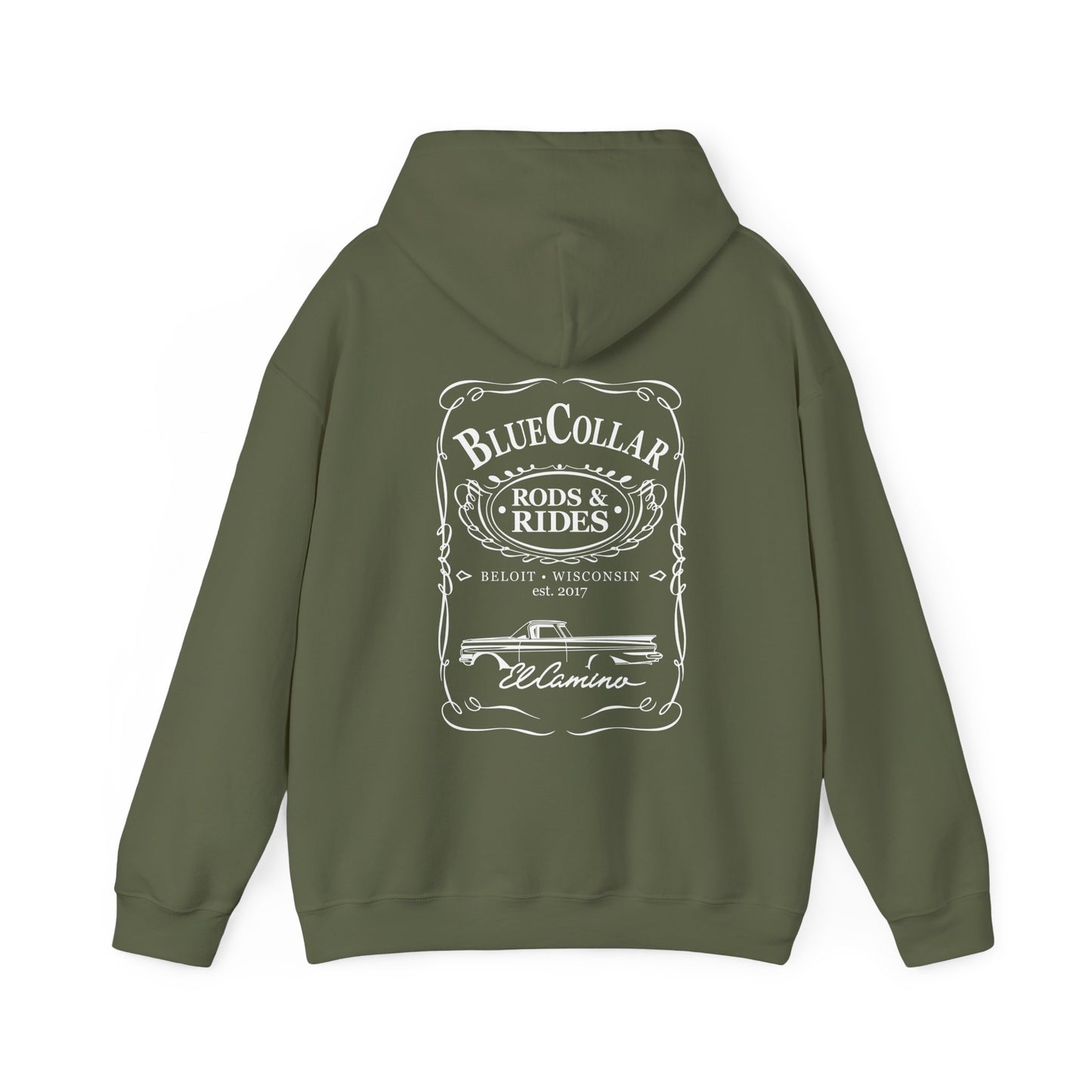 Blue Collar JD El Camino Hoodie