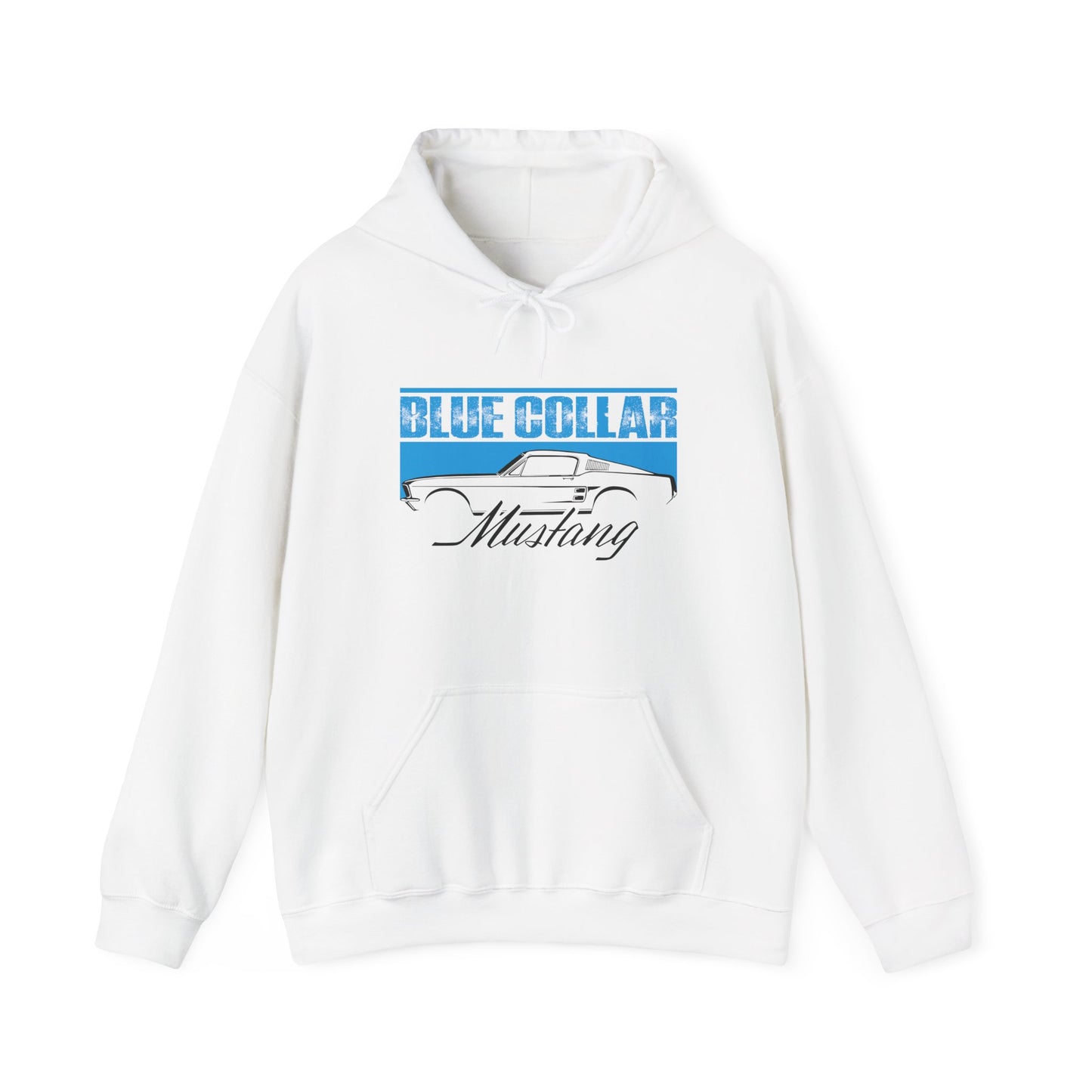 Blue Collar Mustang Hoodie