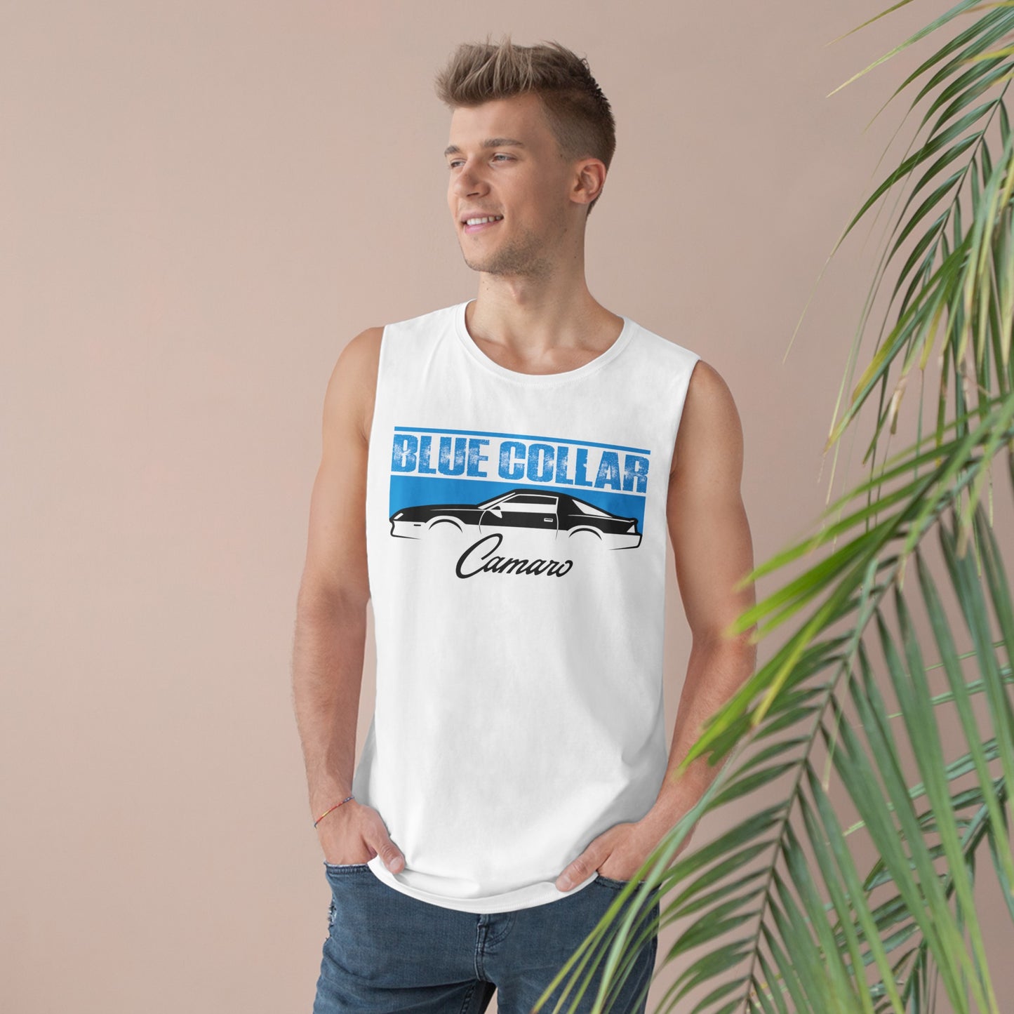 Blue Collar 3rd Gen Camaro Unisex Sleeveless Tee