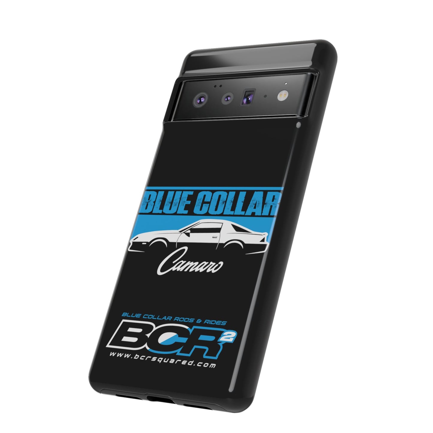 Blue Collar 3rd Gen Camaro Black Phone Cases