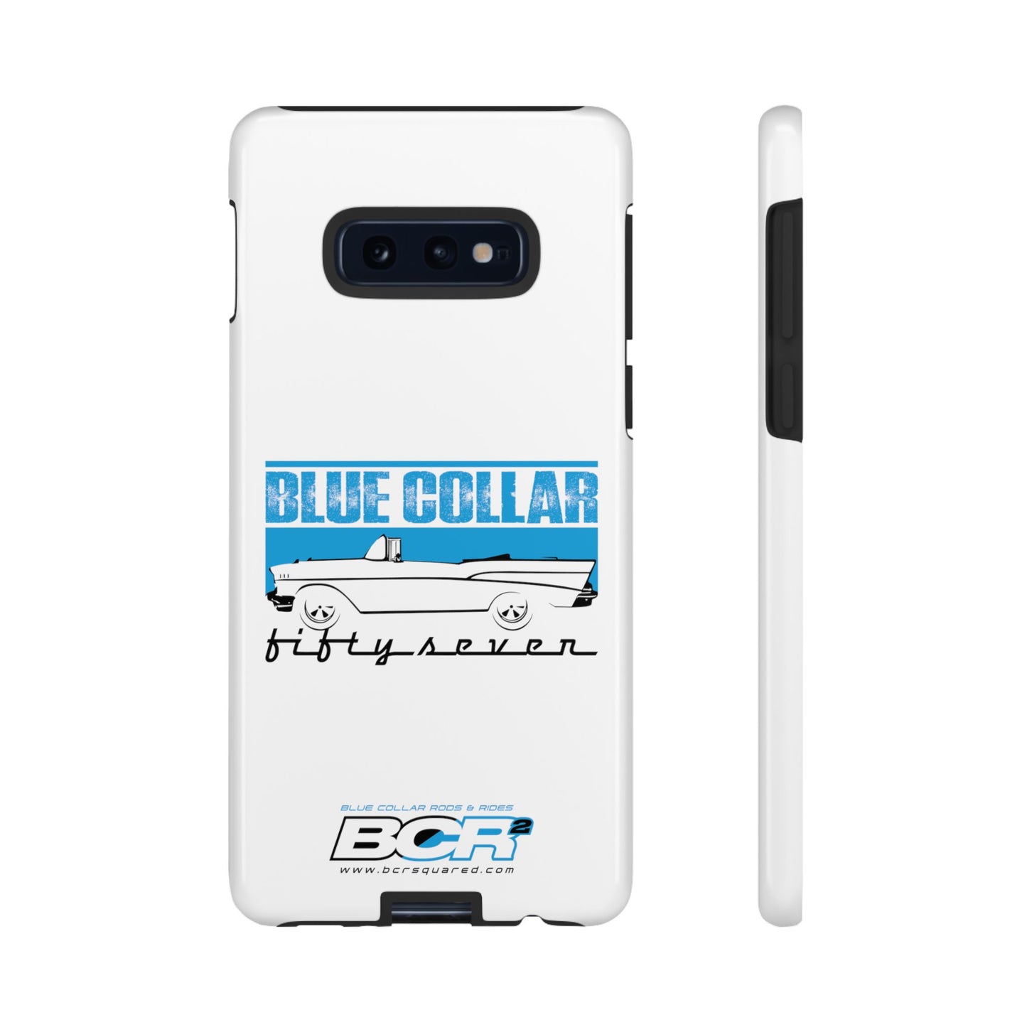 Blue Collar Fifty Seven White Phone Case